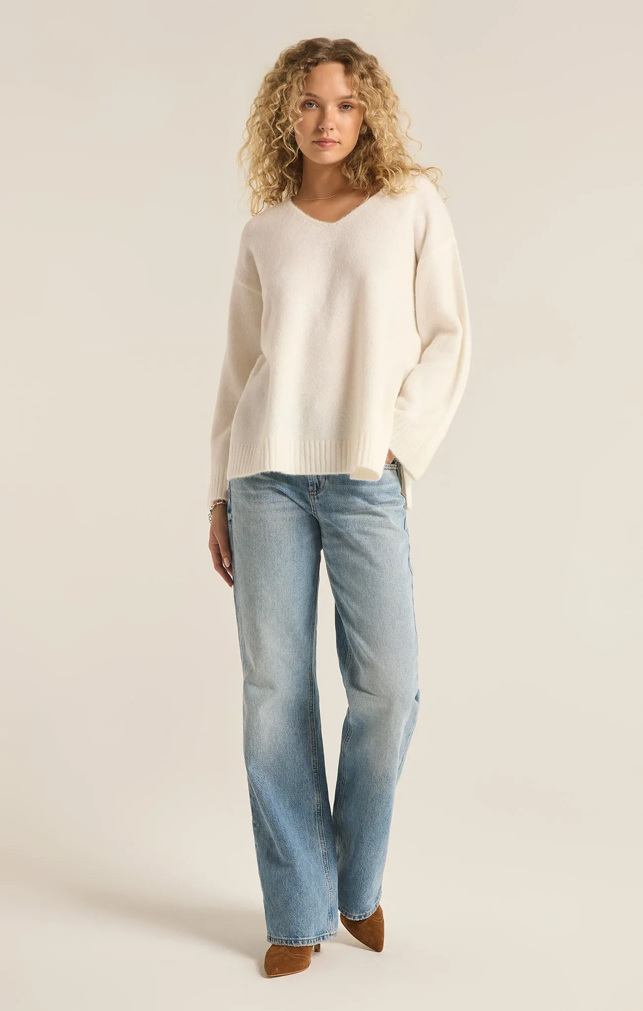 Modern V-Neck Sweater sold by Z Supply product image thumbnail 5