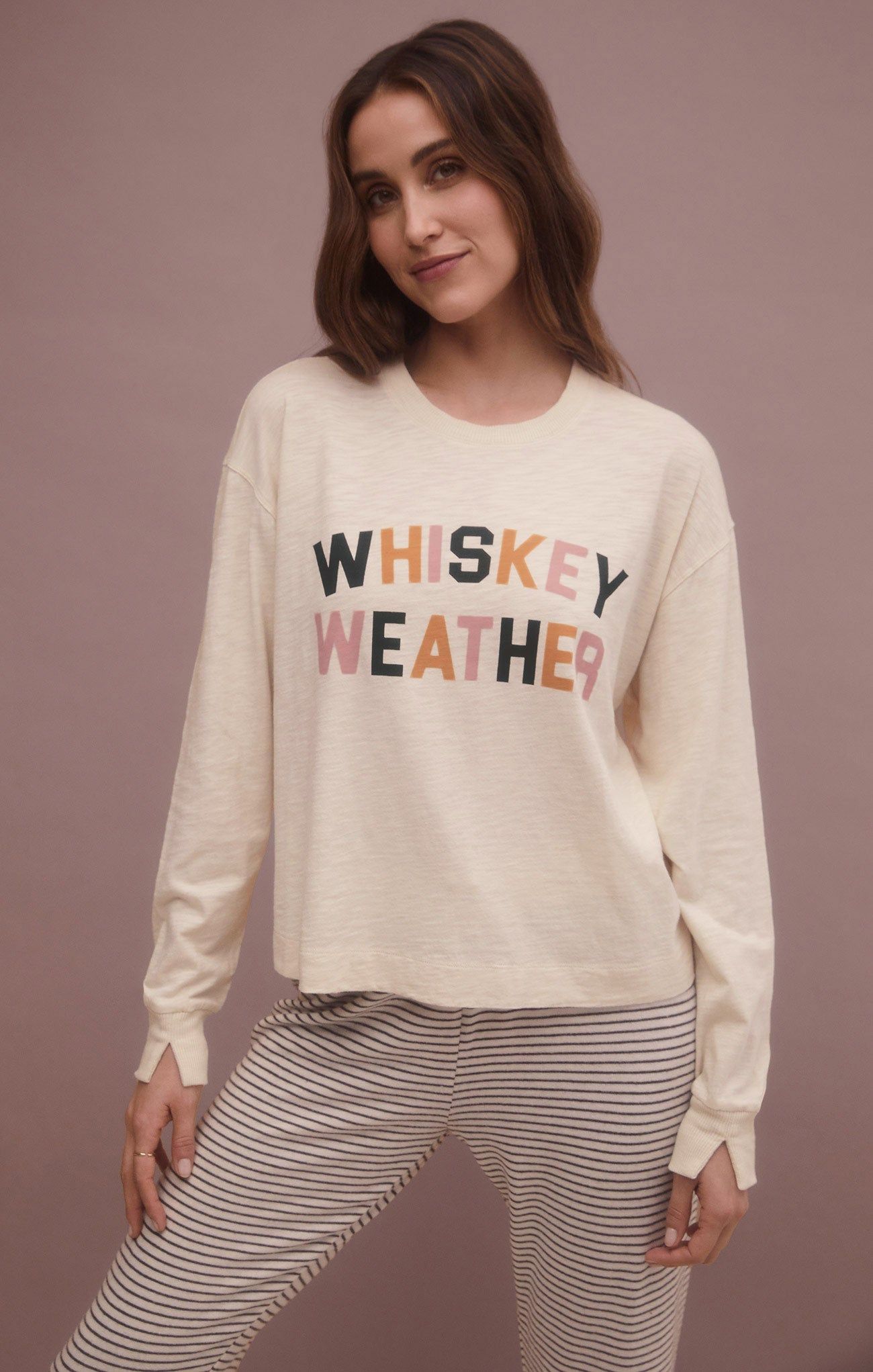 Chill Whiskey Long Sleeve Tee sold by Z Supply product image thumbnail 5