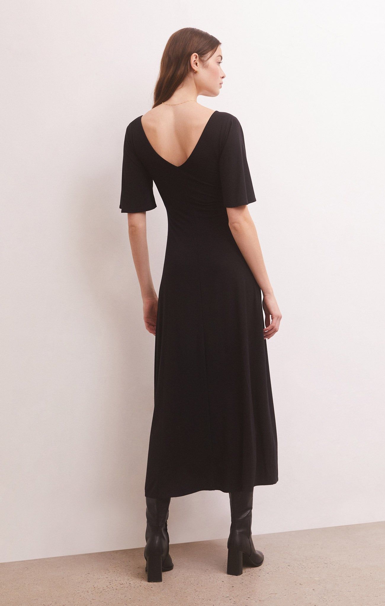 Kara Flutter Sleeve Midi Dress sold by Z Supply product image thumbnail 3