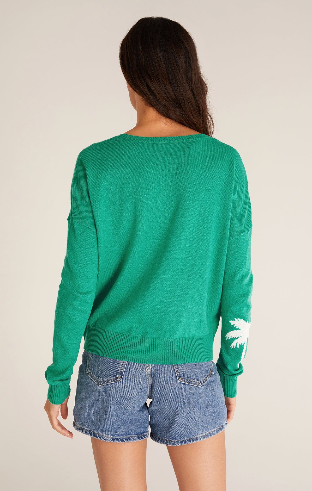 Larisa Palm Tree Sweater sold by Z Supply product image thumbnail 4
