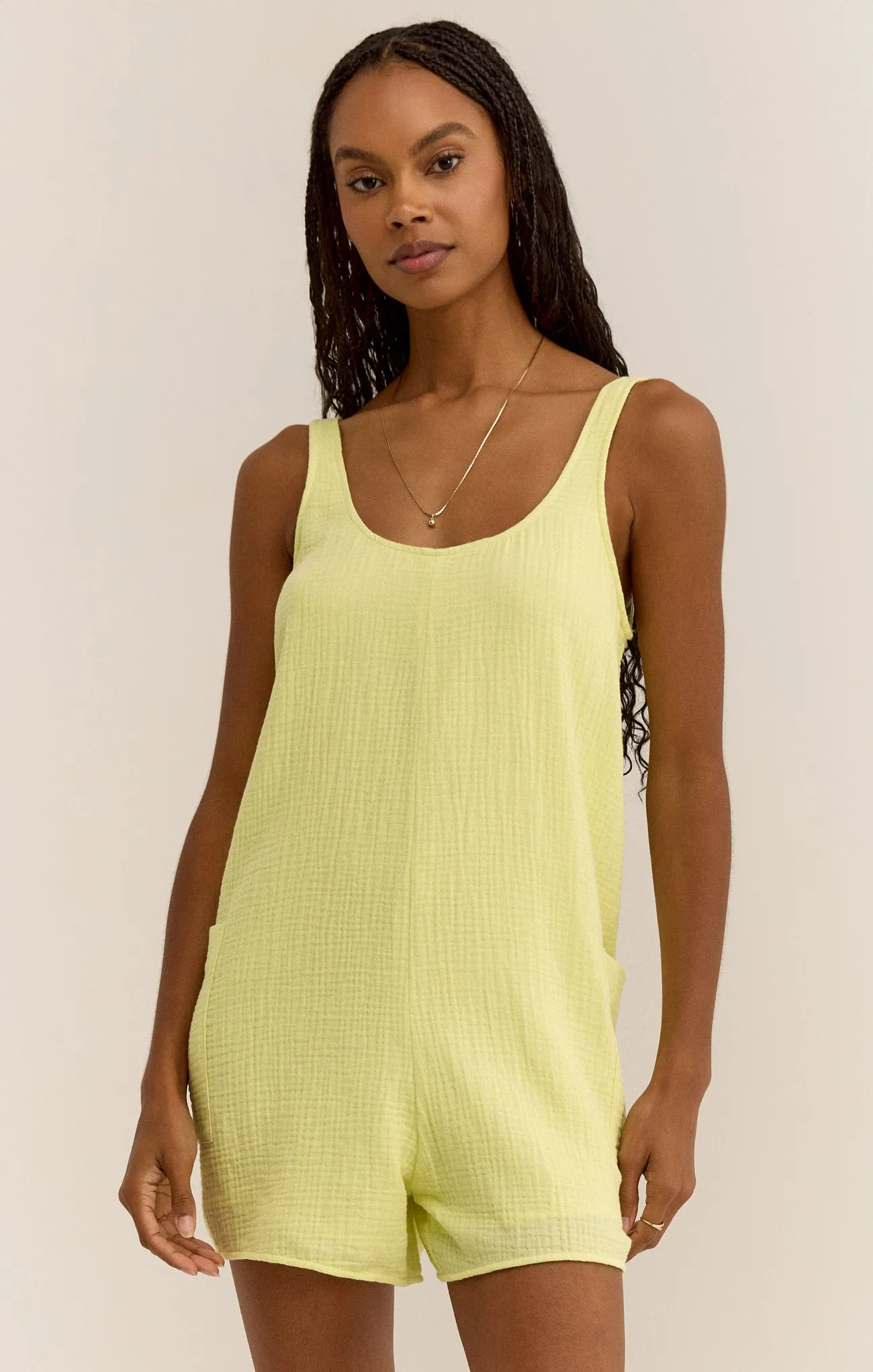 Calibri Gauze Romper sold by Z Supply