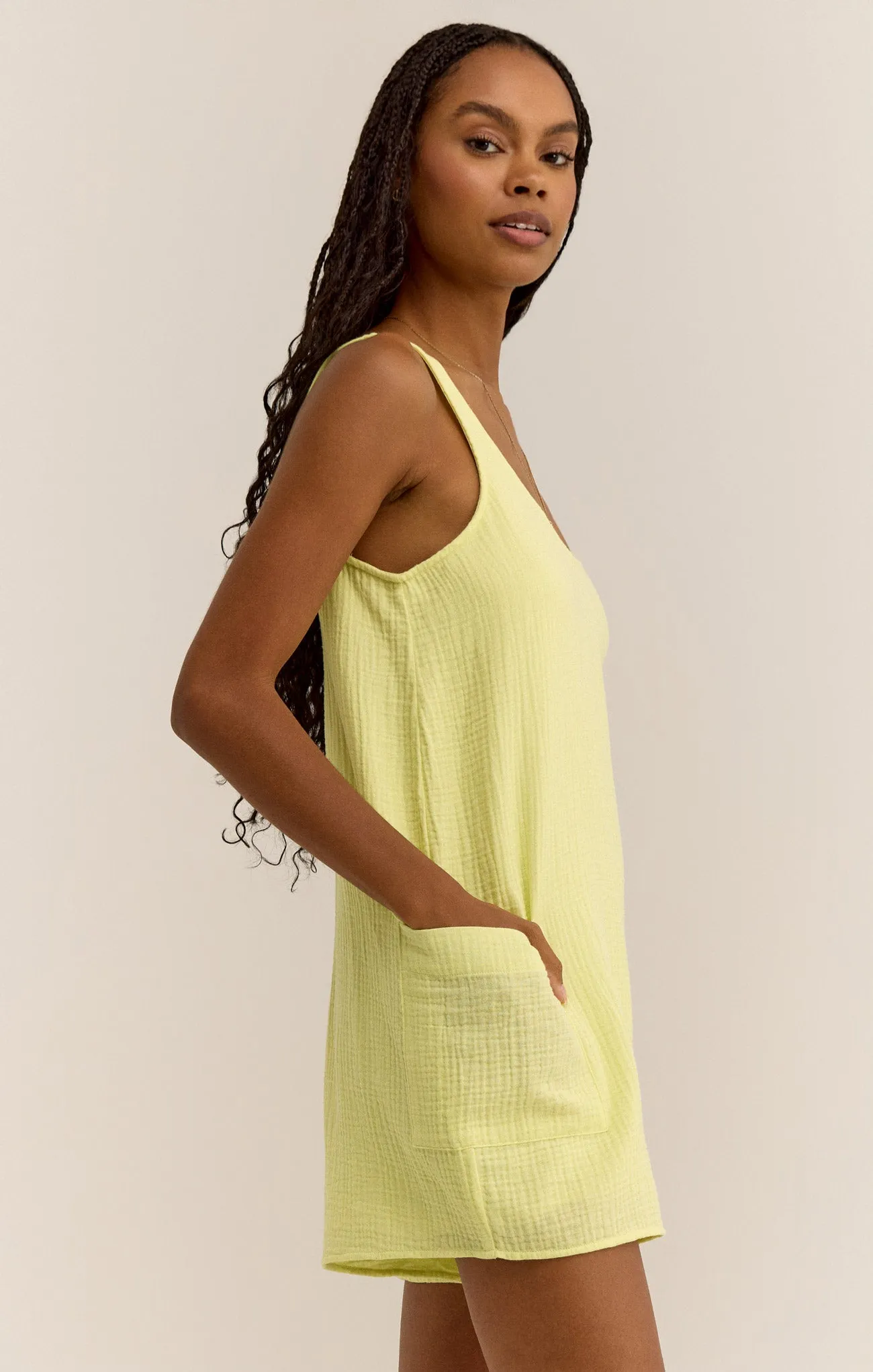Calibri Gauze Romper sold by Z Supply product image thumbnail 3