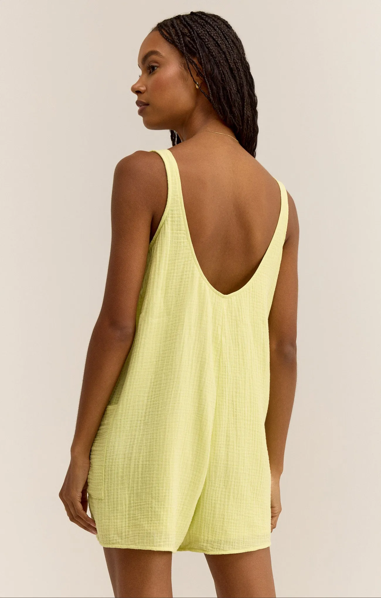 Calibri Gauze Romper sold by Z Supply product image thumbnail 2