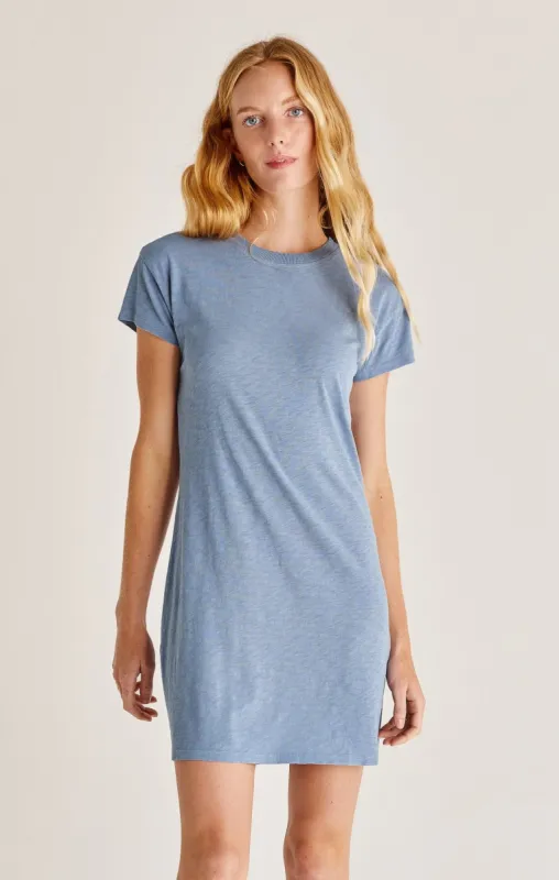 Modern Crew Slub T-Shirt Mini Dress made by Z Supply