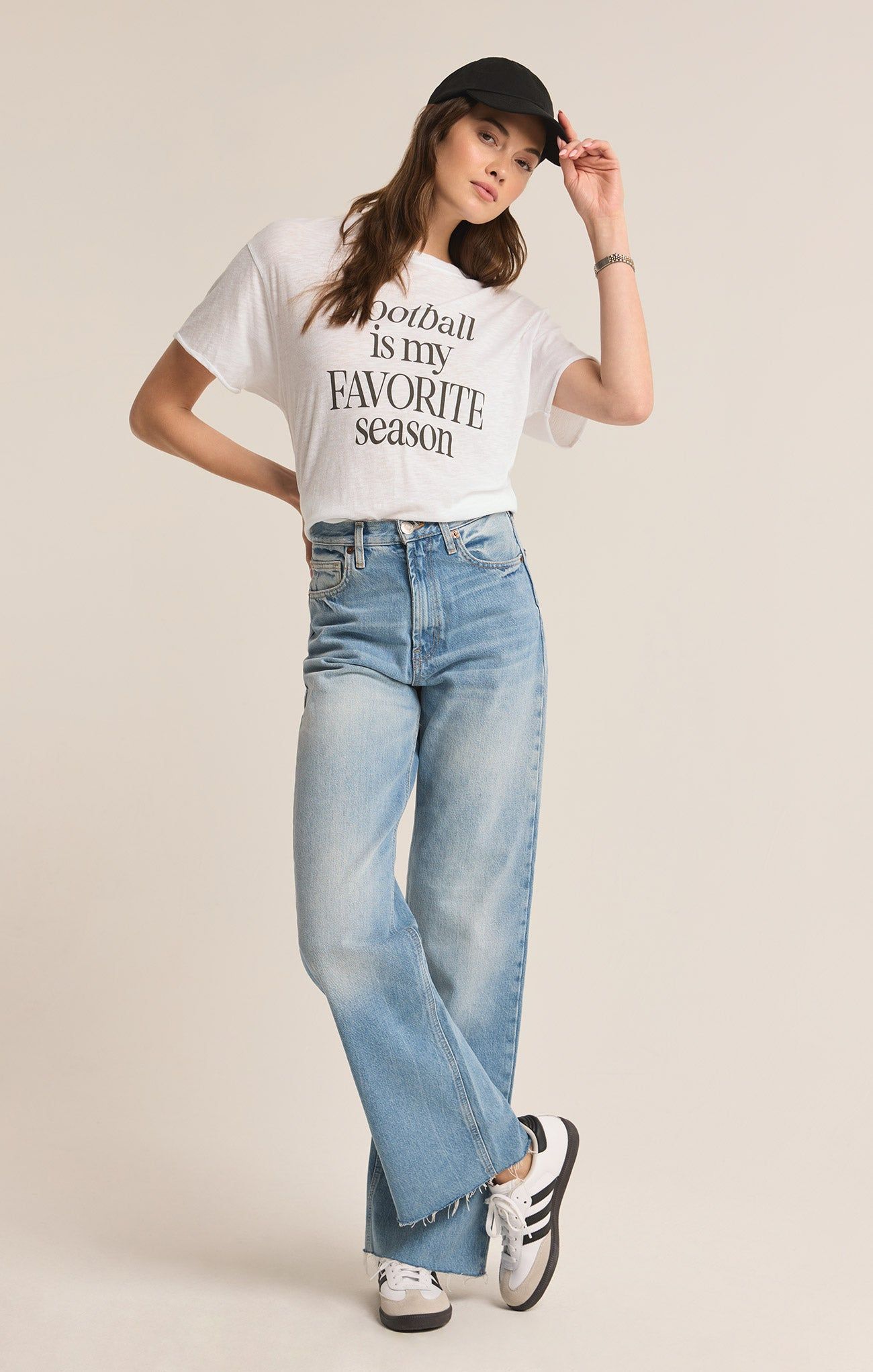 Boyfriend Football Tee sold by Z Supply product image thumbnail 4