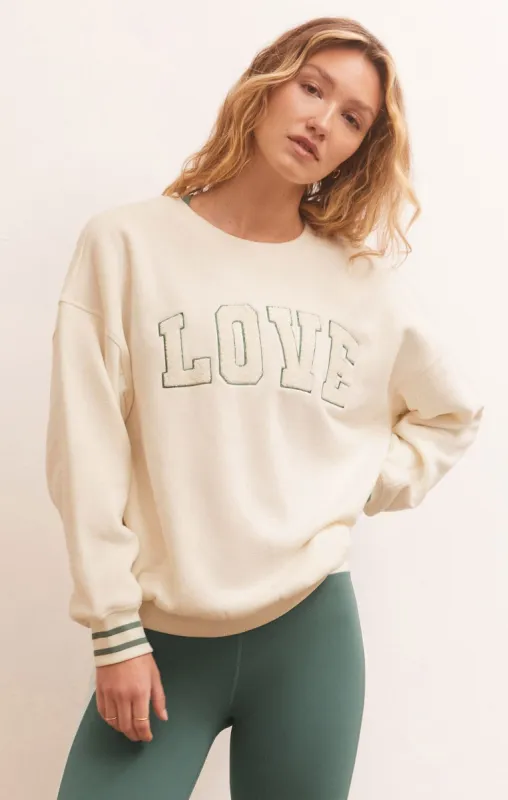 Baseline Love Sweatshirt sold by Z Supply