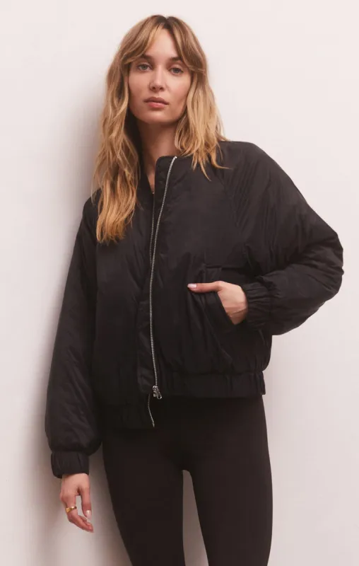 Reversible Quilted Bomber Jacket sold by Z Supply