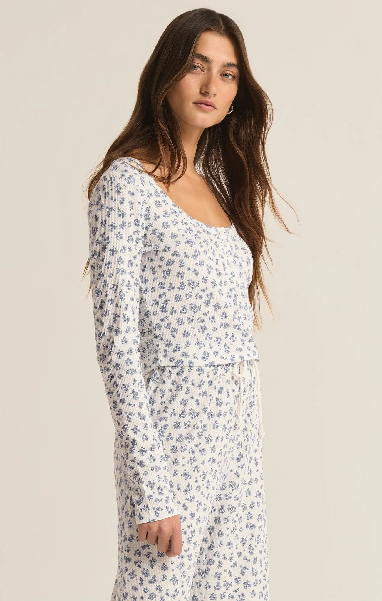 Sit Back Ditsy Top sold by Z Supply product image thumbnail 4