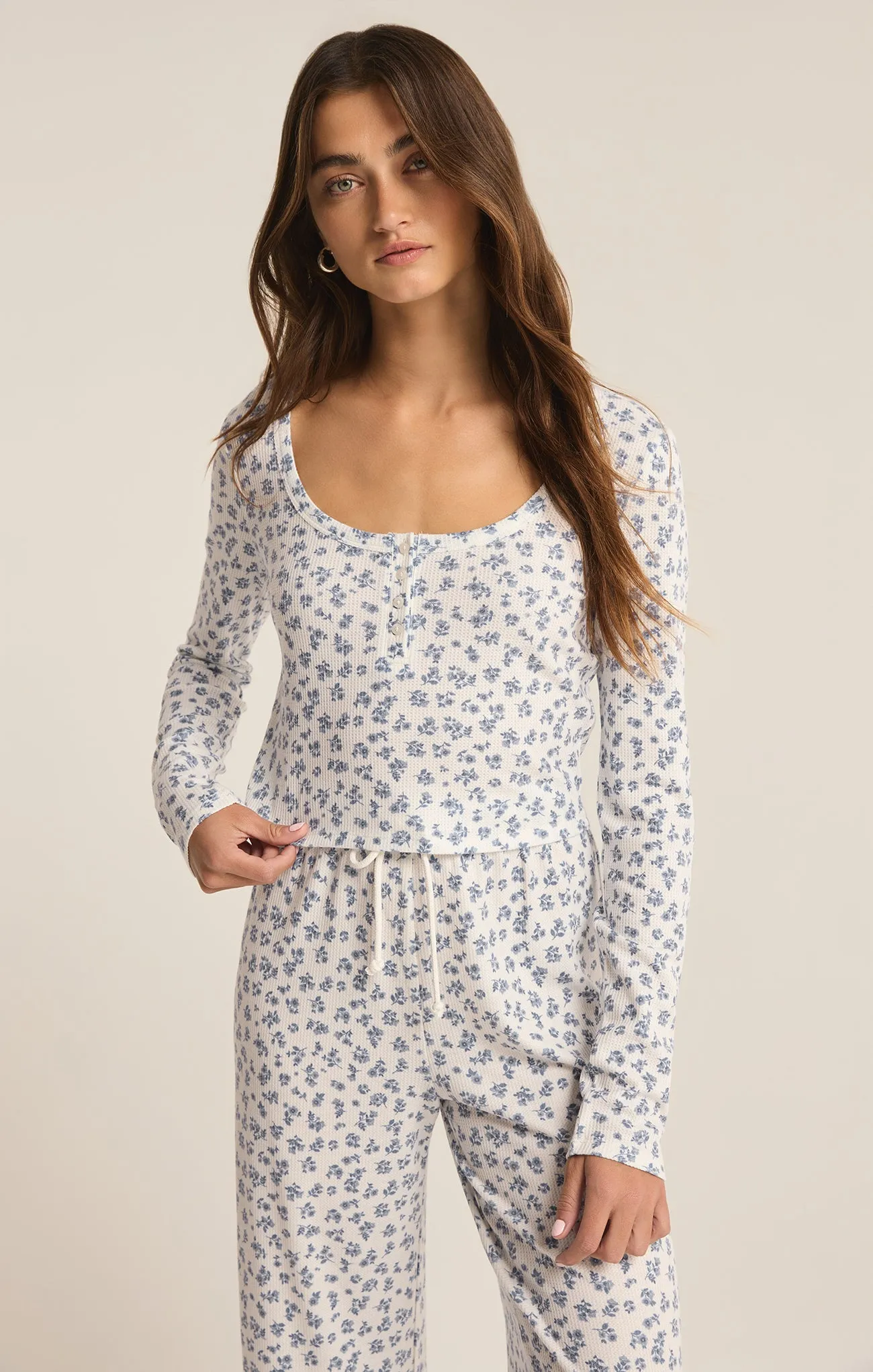 Sit Back Ditsy Top sold by Z Supply product image thumbnail 2