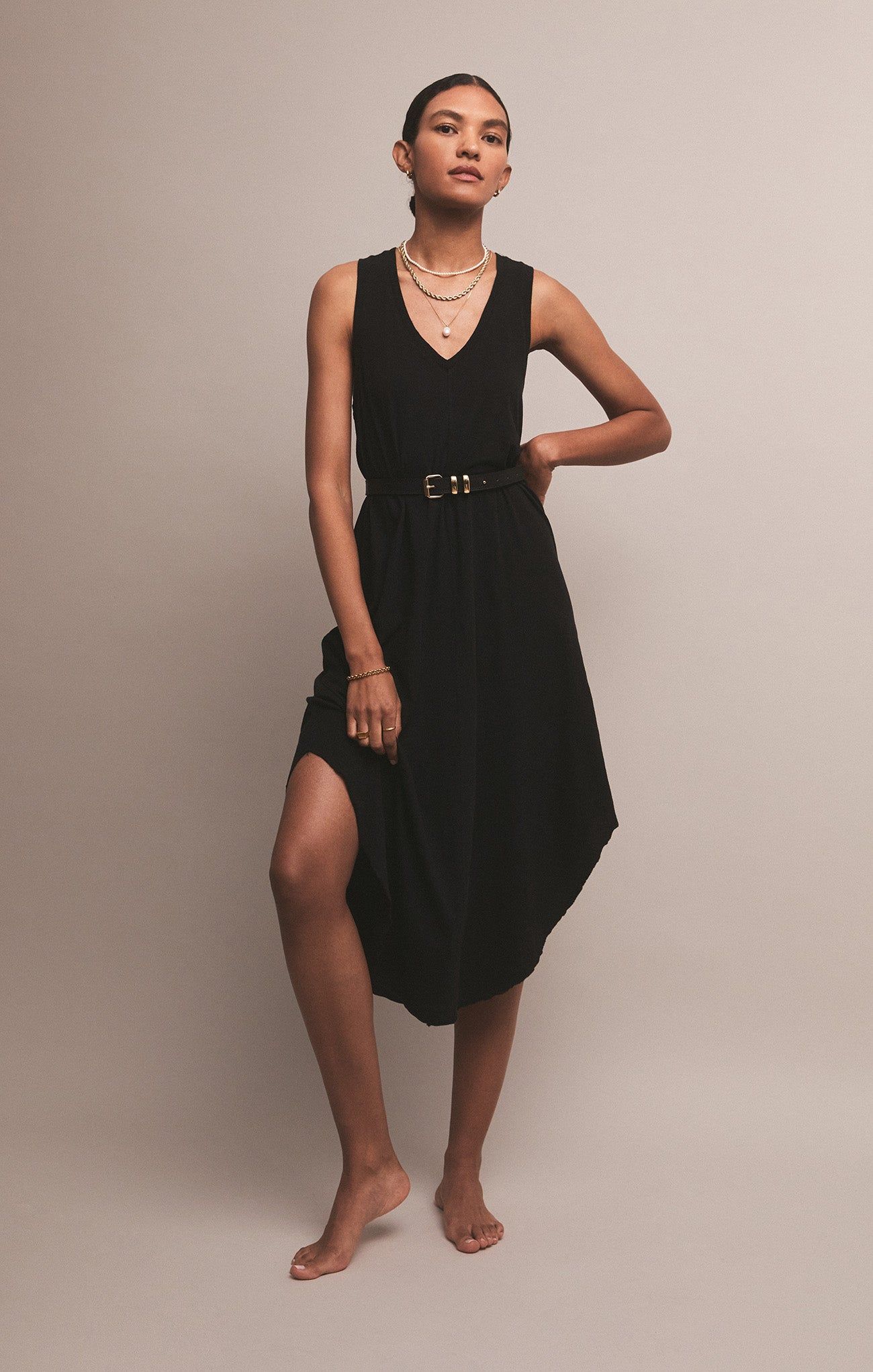Reverie Slub Midi Dress sold by Z Supply product image thumbnail 57