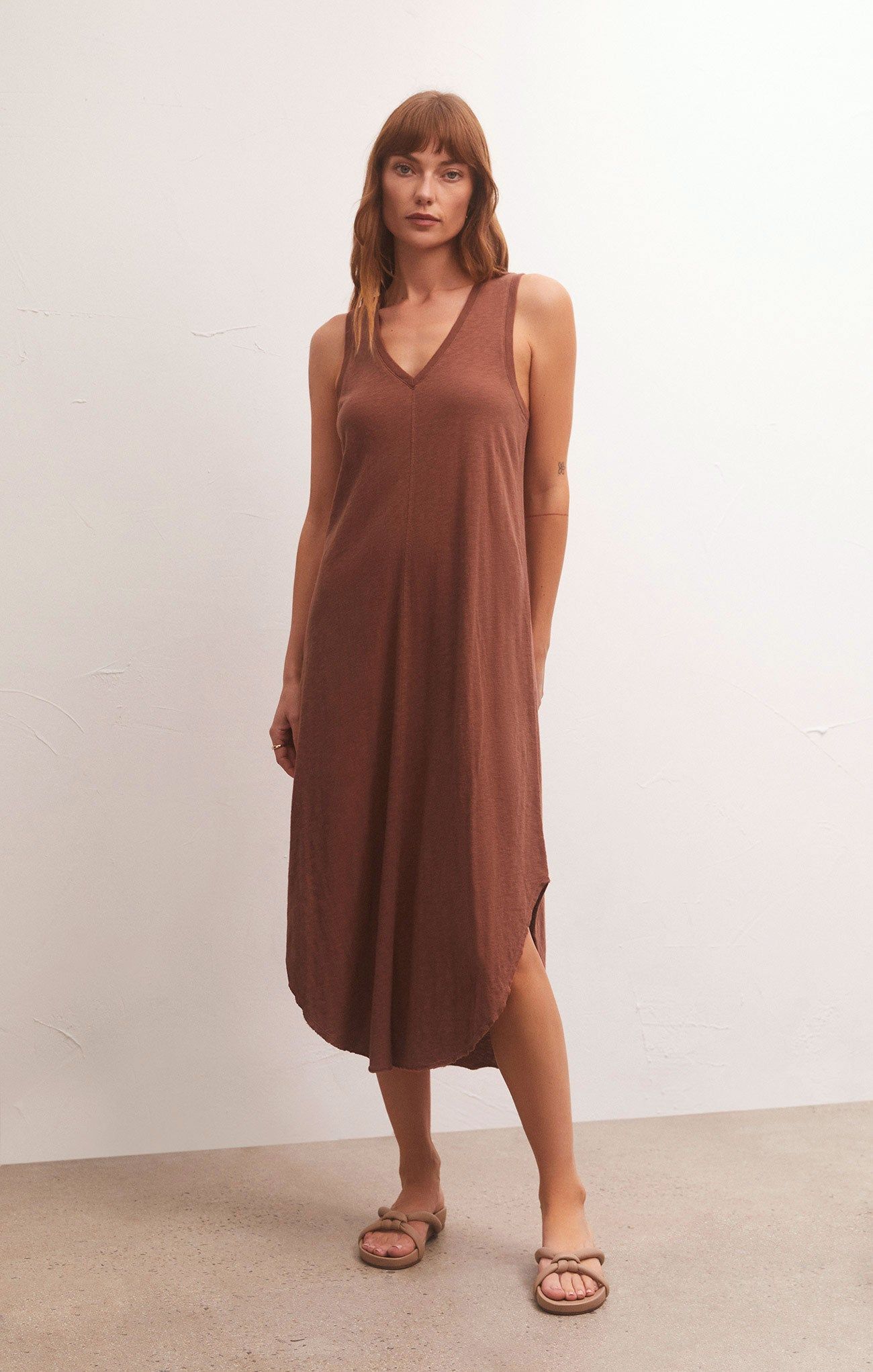 Reverie Slub Midi Dress sold by Z Supply product image thumbnail 17