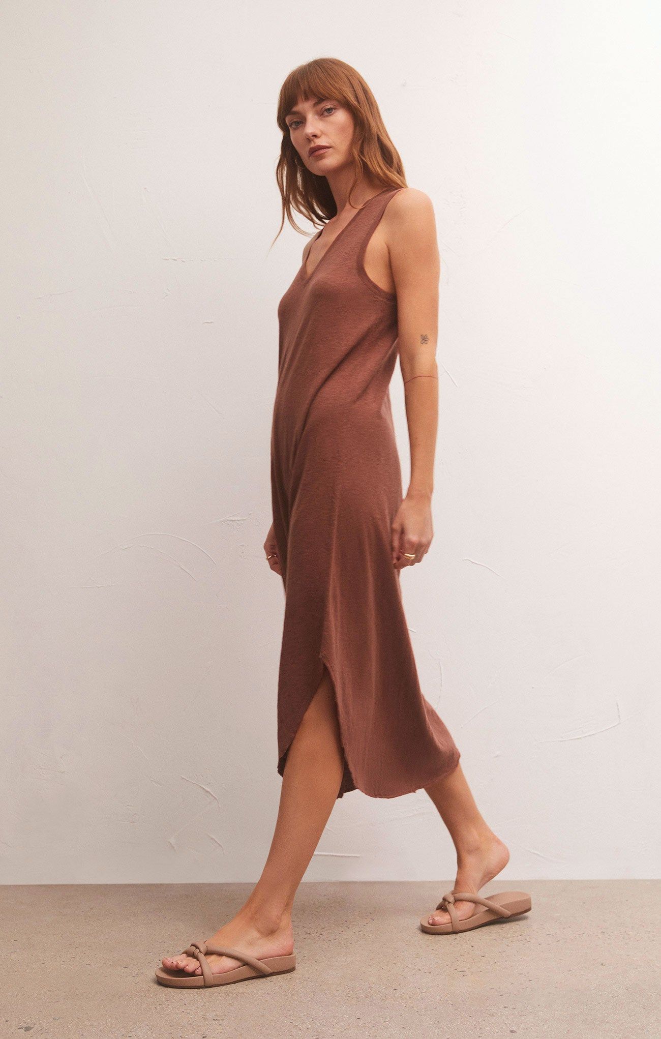 Reverie Slub Midi Dress sold by Z Supply product image thumbnail 21