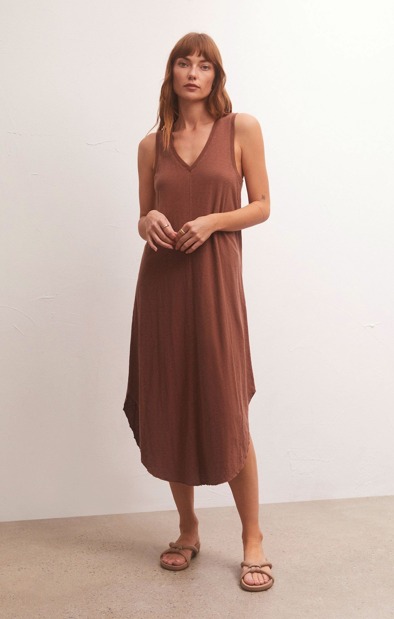 Reverie Slub Midi Dress sold by Z Supply product image thumbnail 23