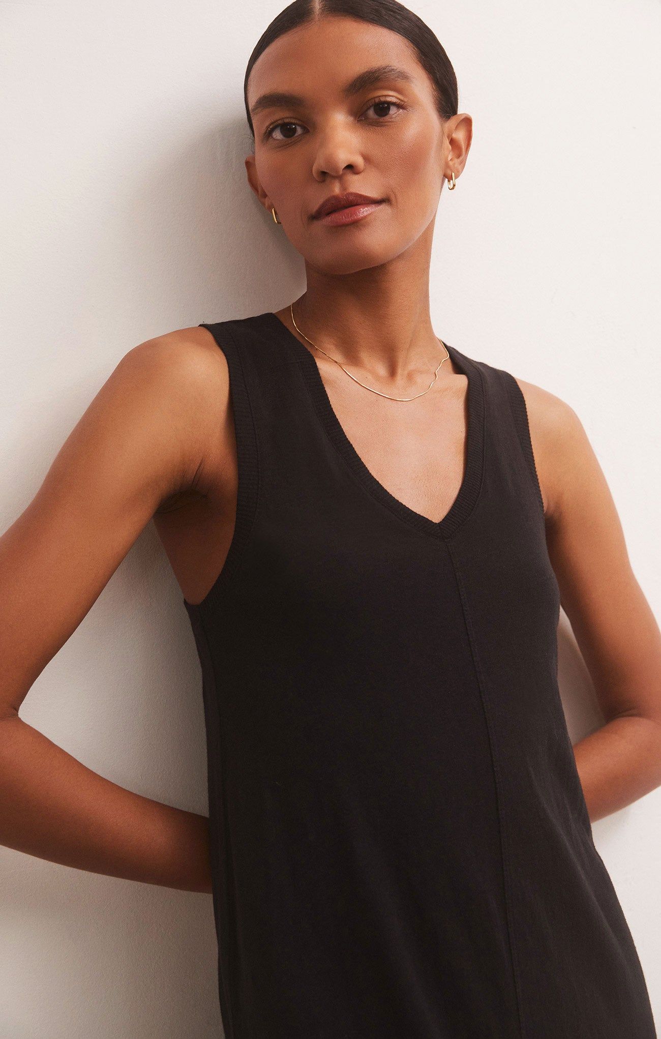 Reverie Slub Midi Dress sold by Z Supply product image thumbnail 11