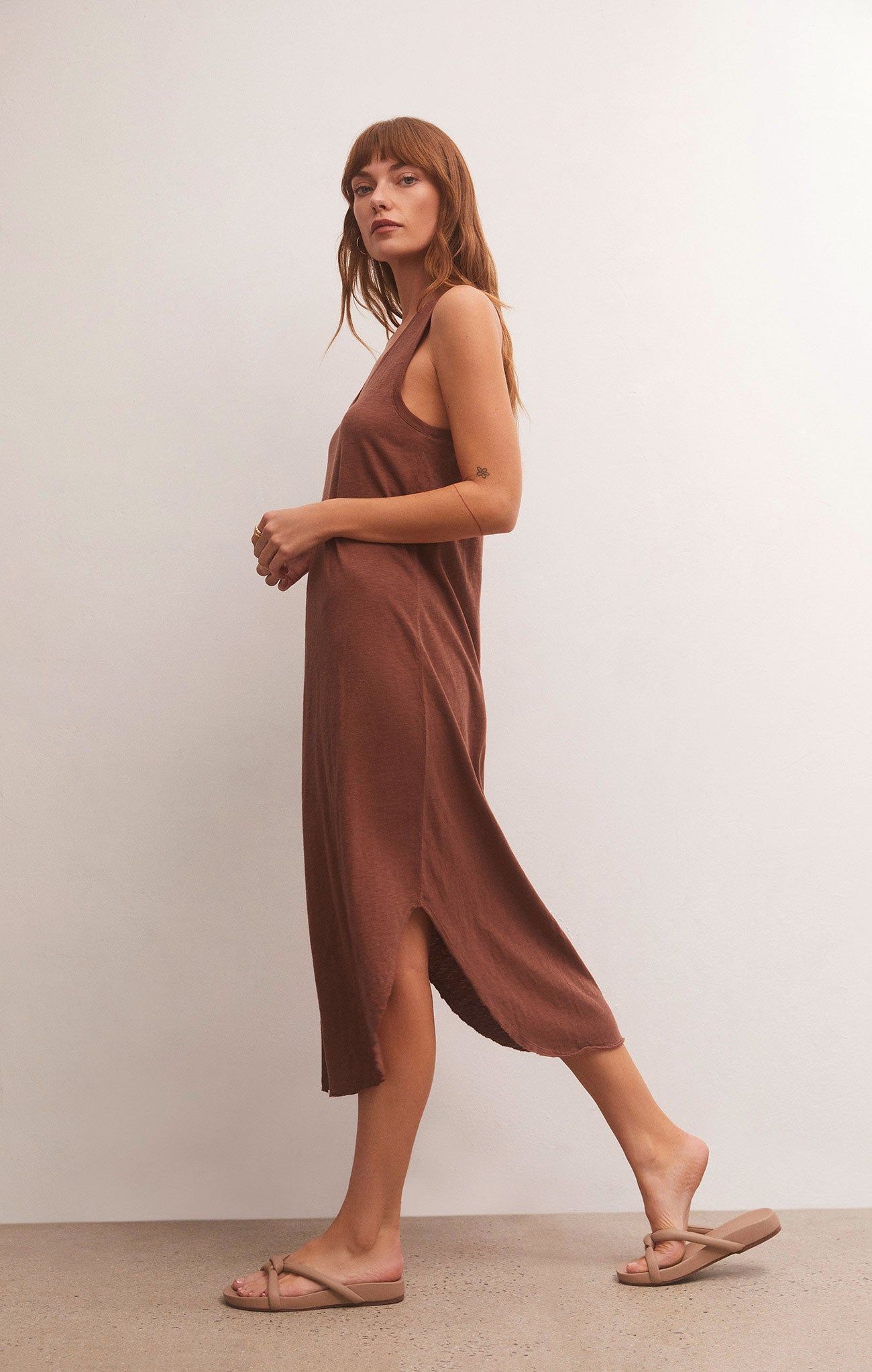 Reverie Slub Midi Dress sold by Z Supply product image thumbnail 20