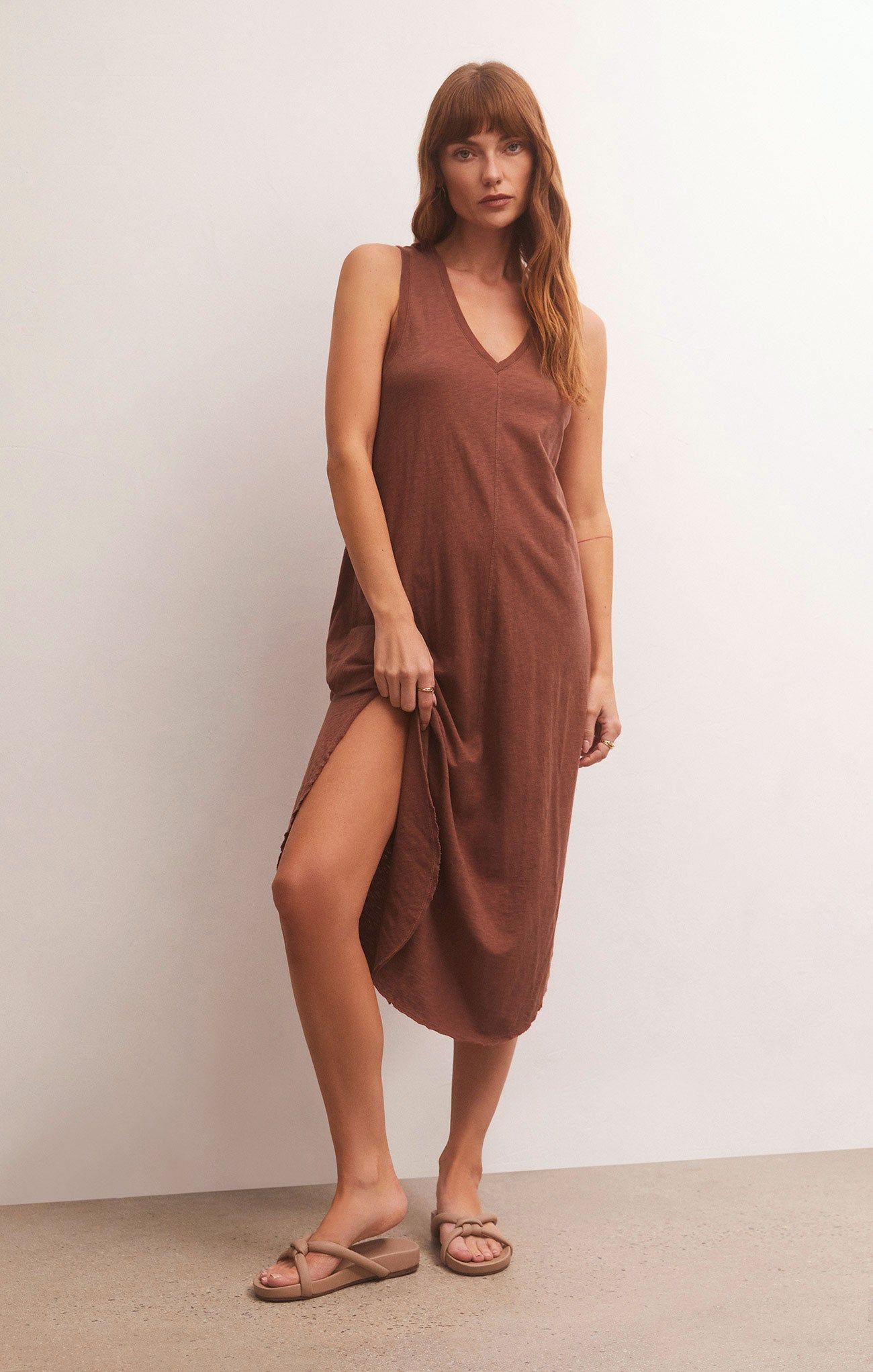 Reverie Slub Midi Dress sold by Z Supply product image thumbnail 16