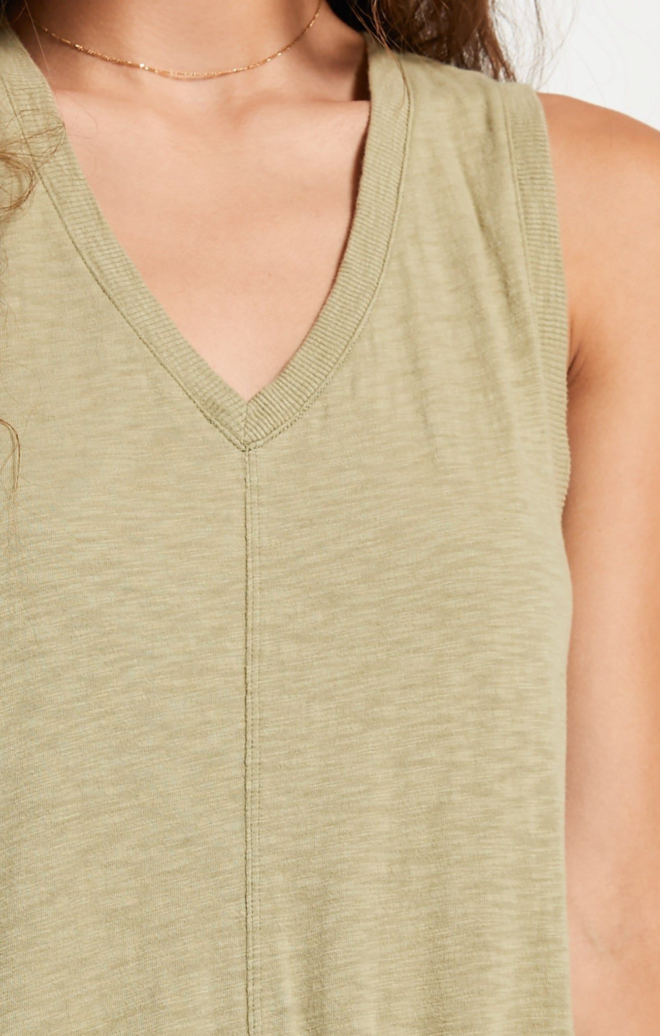 Reverie Slub Midi Dress sold by Z Supply product image thumbnail 54