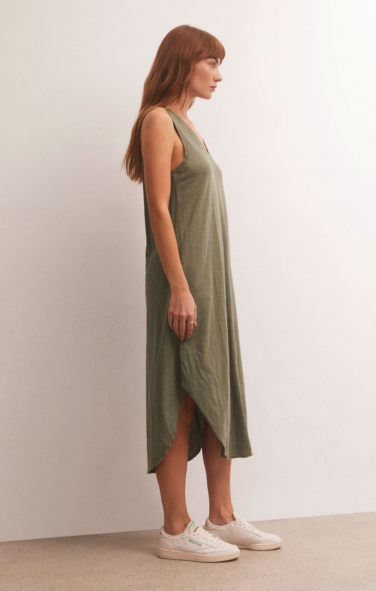 Reverie Slub Midi Dress sold by Z Supply product image thumbnail 5