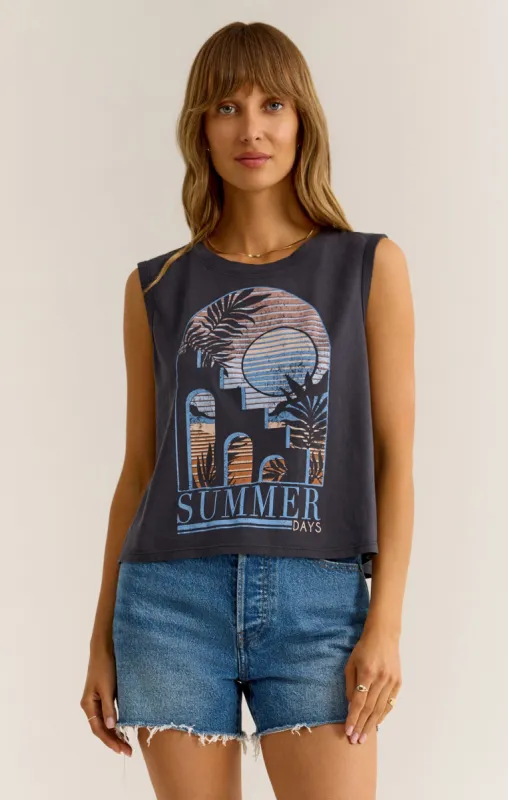 Sunset La Mer Tank sold by Z Supply