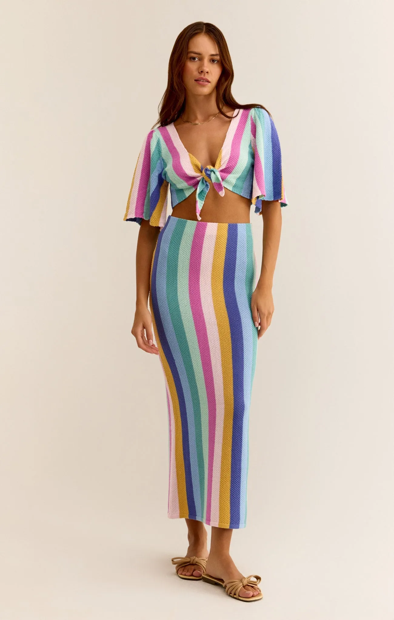 Iman Prism Midi Skirt sold by Z Supply product image thumbnail 5