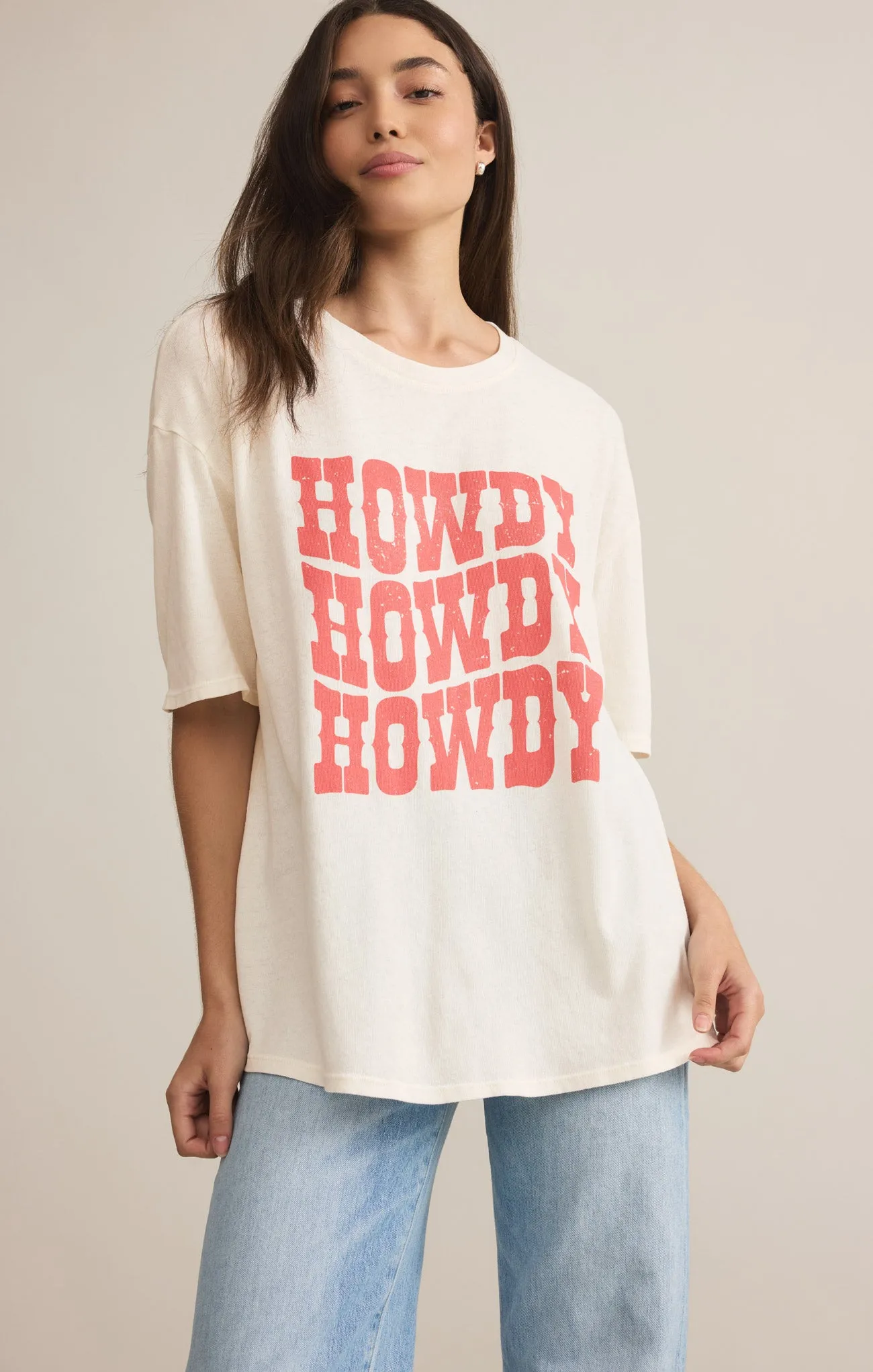 Out West SoCal Oversized Tee sold by Z Supply product image thumbnail 5