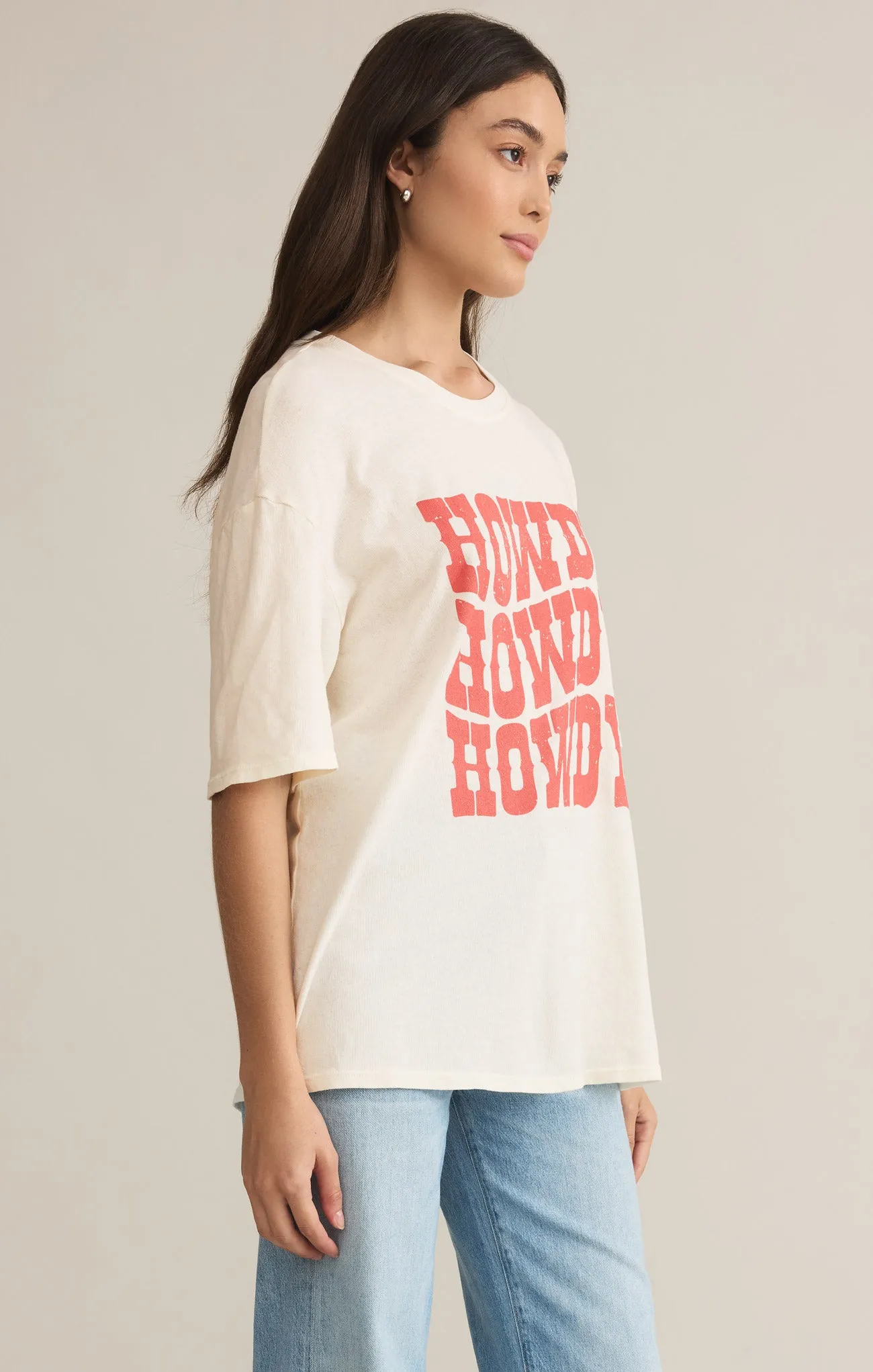 Out West SoCal Oversized Tee sold by Z Supply product image thumbnail 3