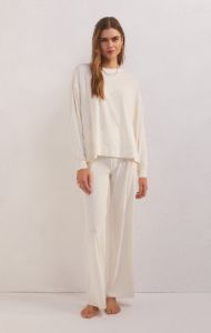 Night In Velour Long Sleeve Top sold by Z Supply