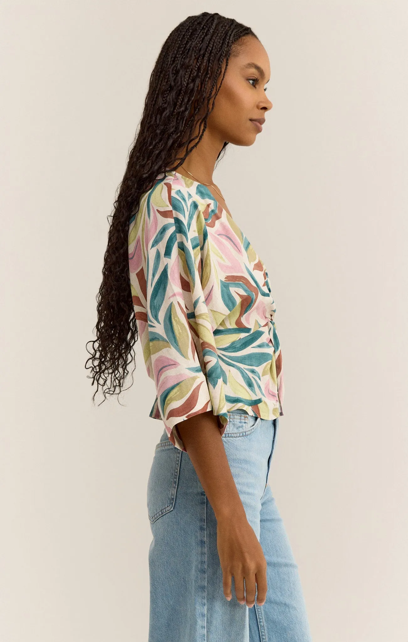 Enya Safari Crop Top sold by Z Supply product image thumbnail 3