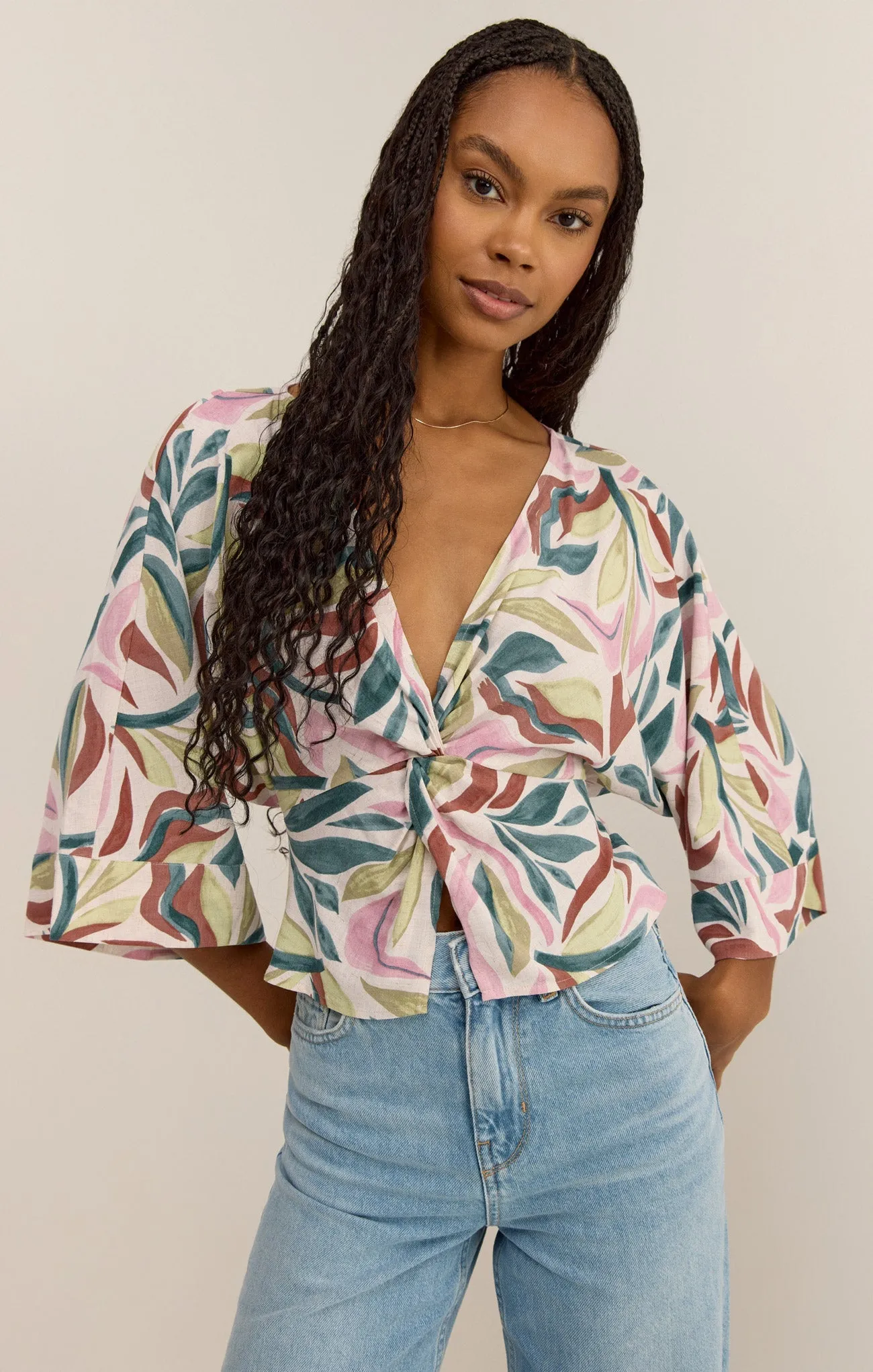 Enya Safari Crop Top sold by Z Supply product image thumbnail 5