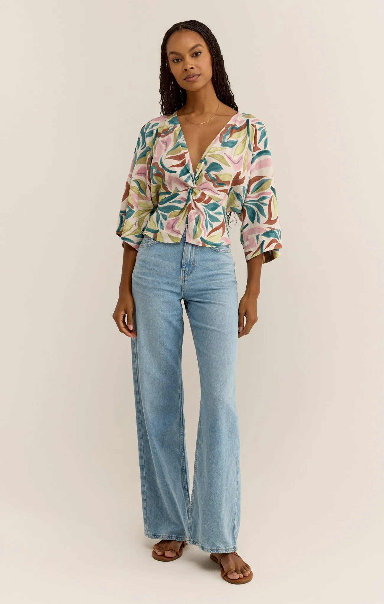 Enya Safari Crop Top sold by Z Supply product image thumbnail 4