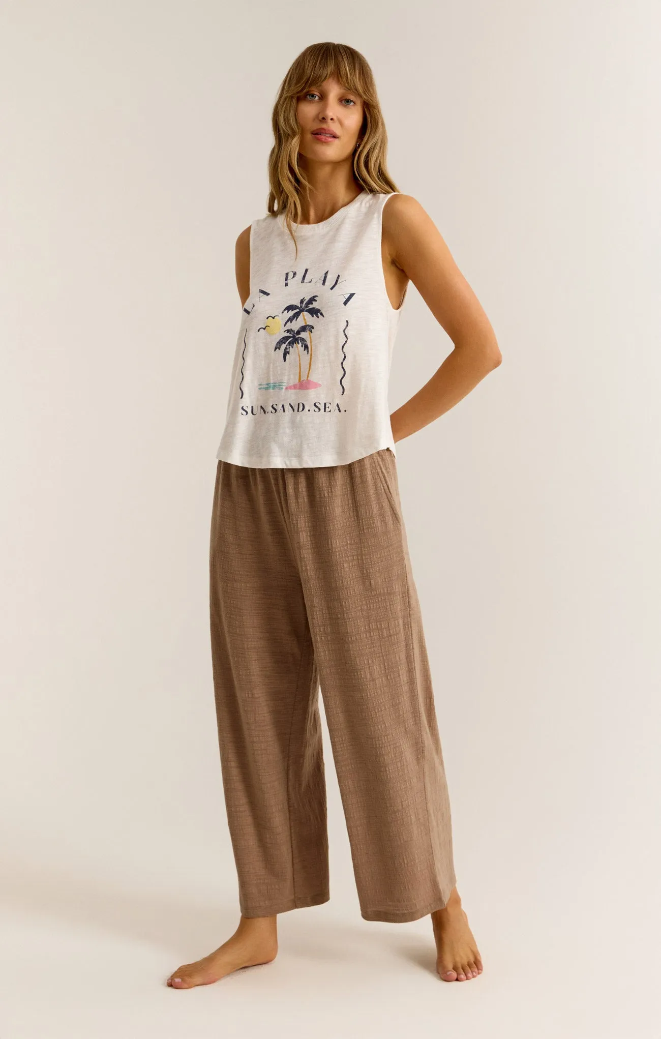 Kayla La Playa Tank sold by Z Supply product image thumbnail 4