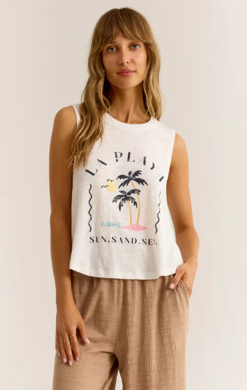 Kayla La Playa Tank sold by Z Supply