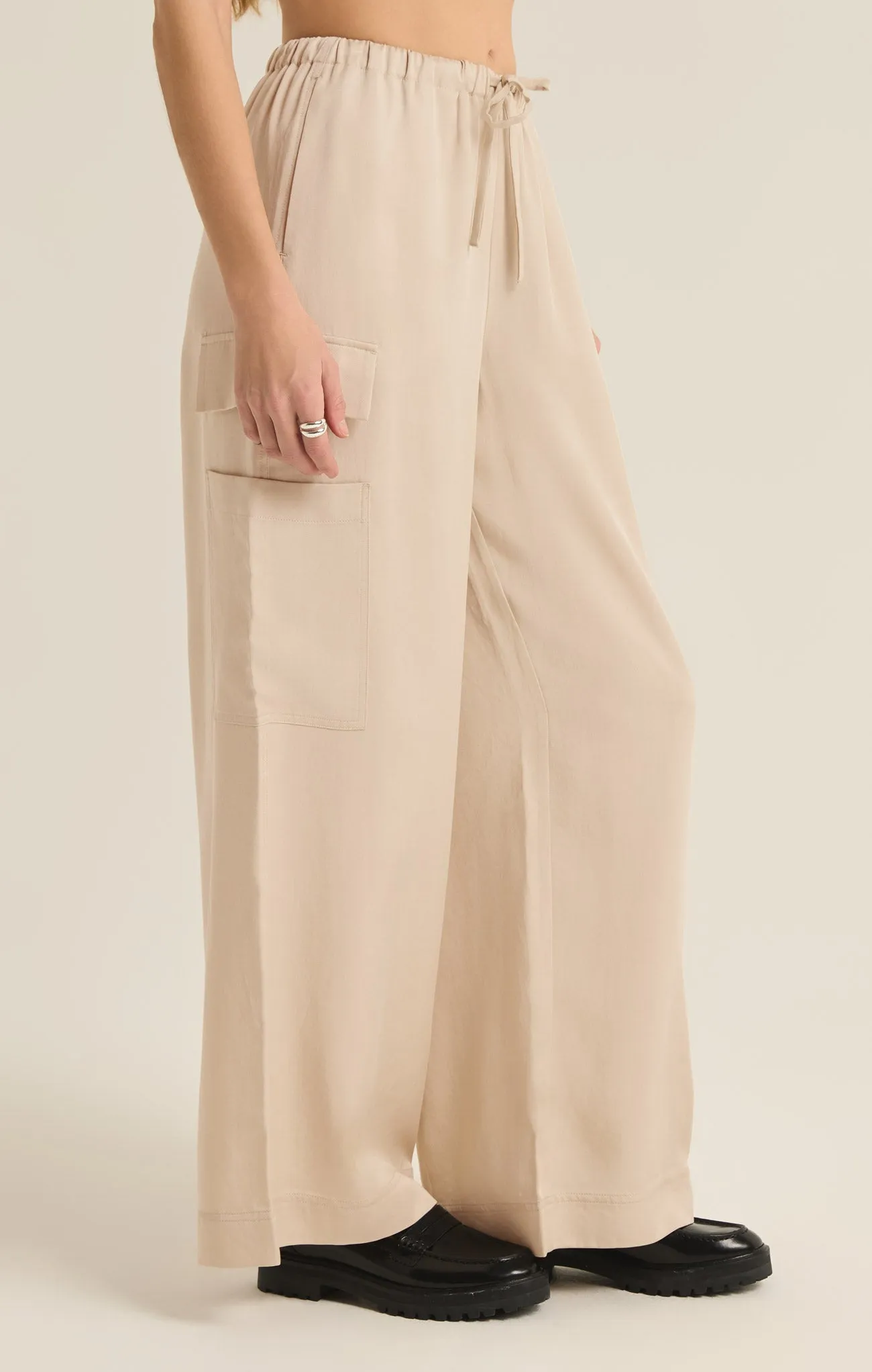 Renegade Wide Leg Cargo Pant sold by Z Supply product image thumbnail 4