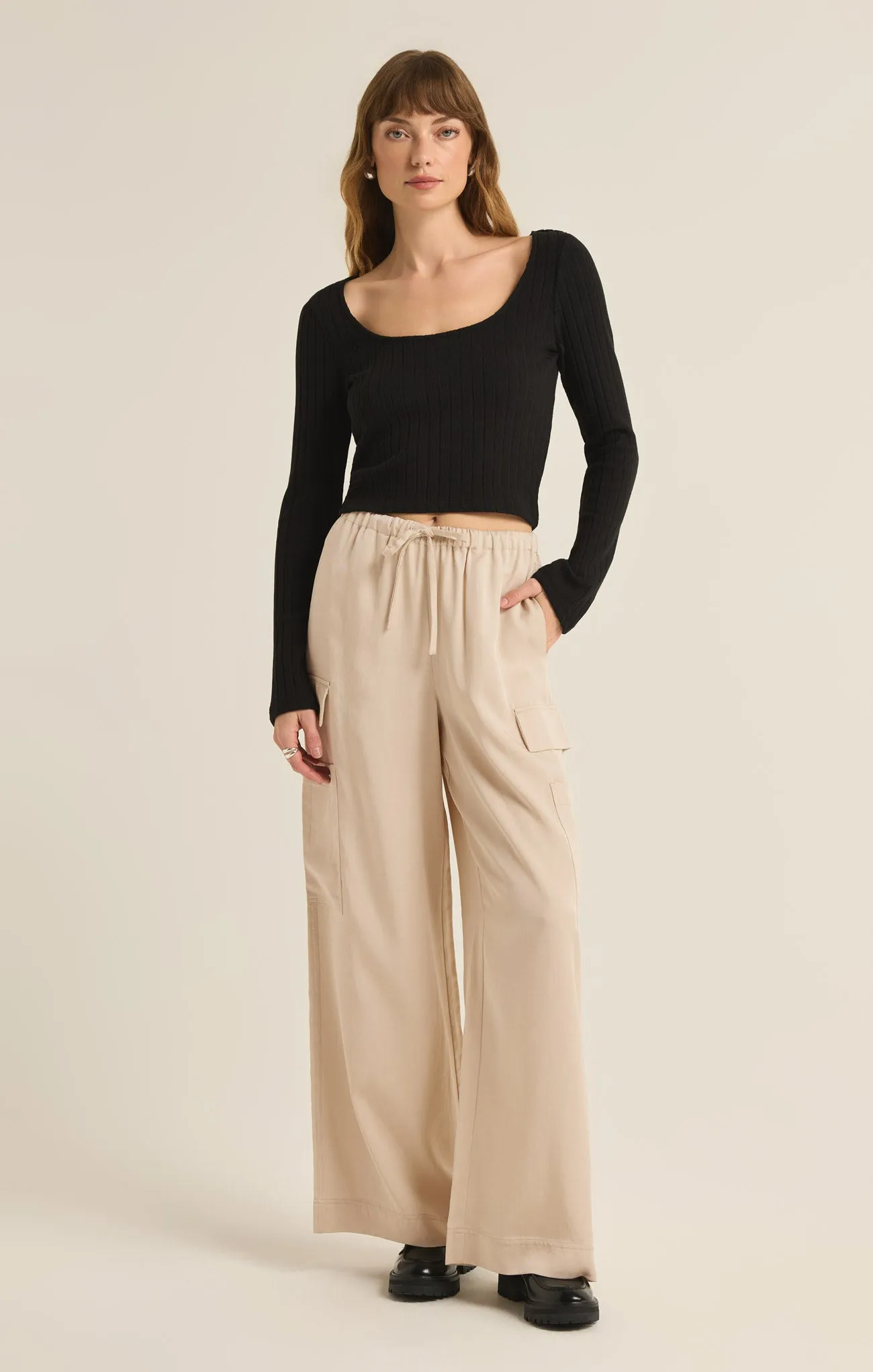 Renegade Wide Leg Cargo Pant sold by Z Supply product image thumbnail 5