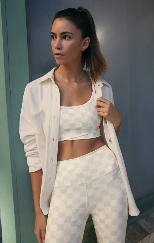 Check Cross Over Tank Bra sold by Z Supply