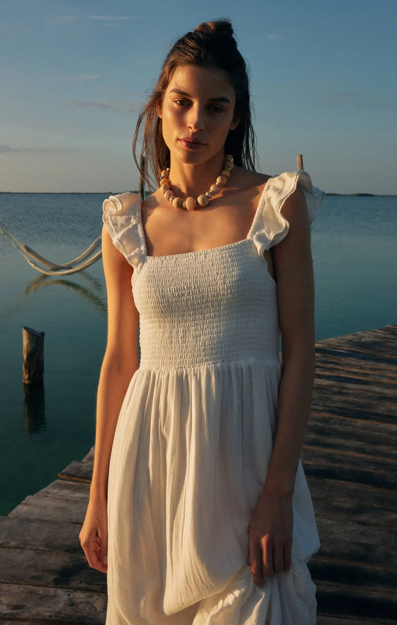 Calypso Gauze Maxi Dress sold by Z Supply product image thumbnail 2