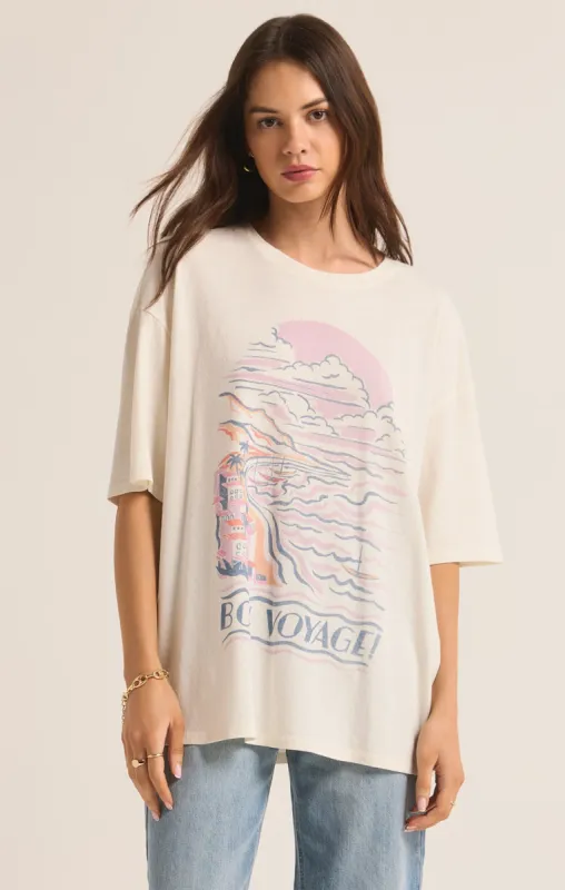 Bon Voyage SoCal Oversized Tee sold by Z Supply