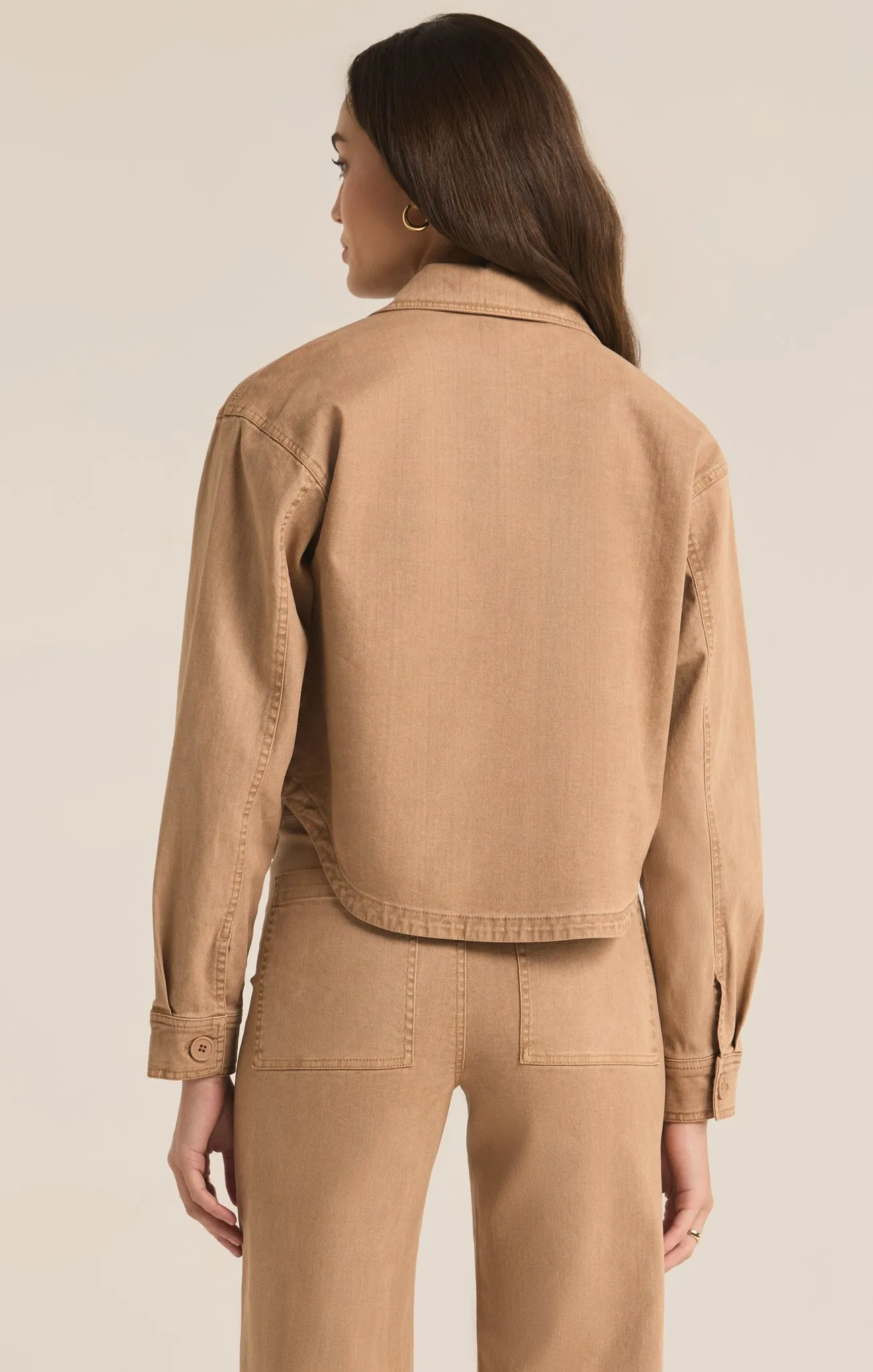 All Day Cropped Washed Jacket sold by Z Supply product image thumbnail 4
