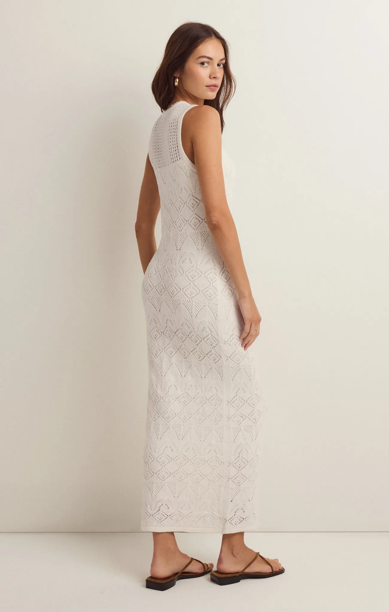 Mallorca Crochet Midi Dress sold by Z Supply product image thumbnail 2