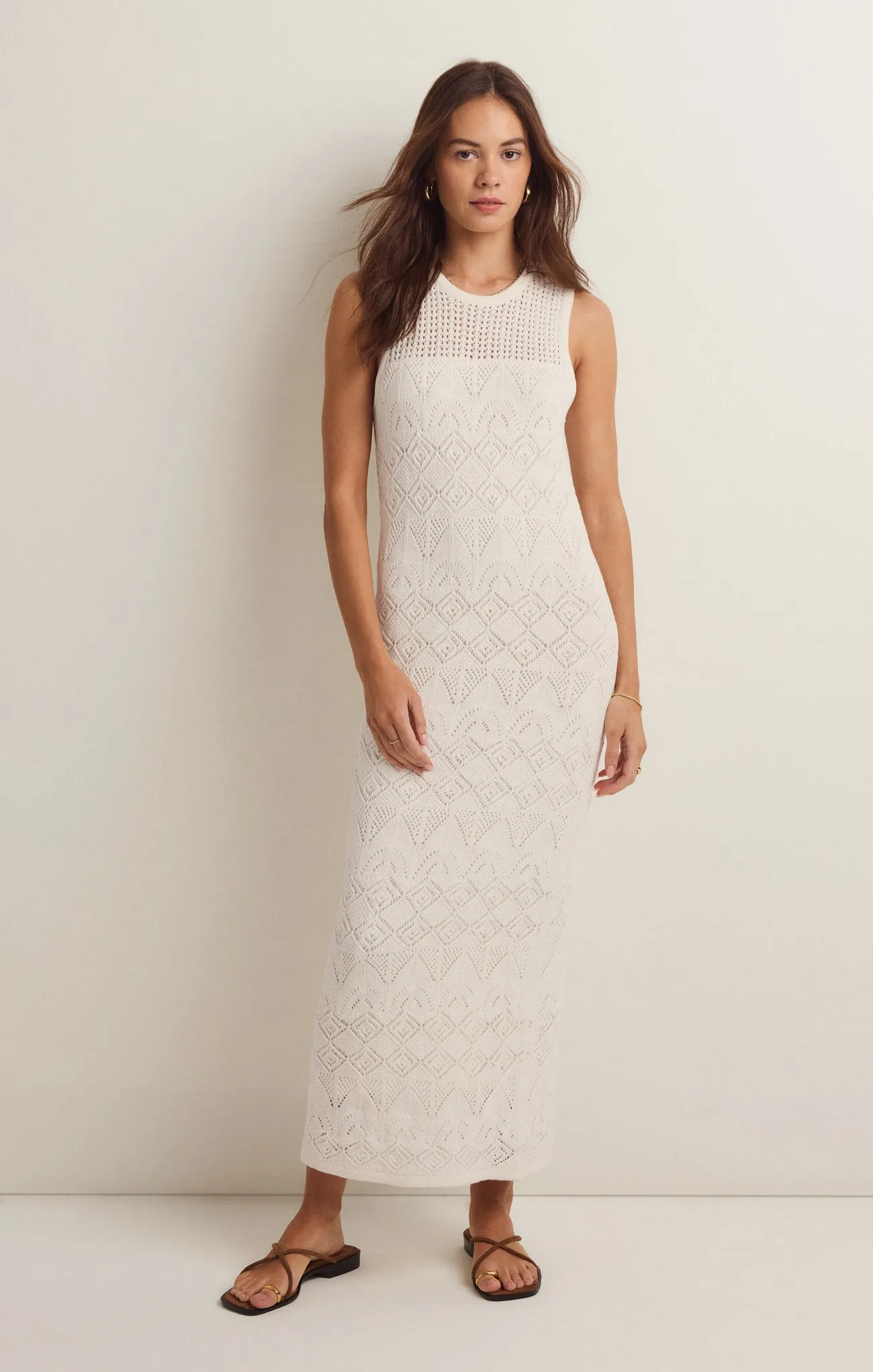 Mallorca Crochet Midi Dress sold by Z Supply