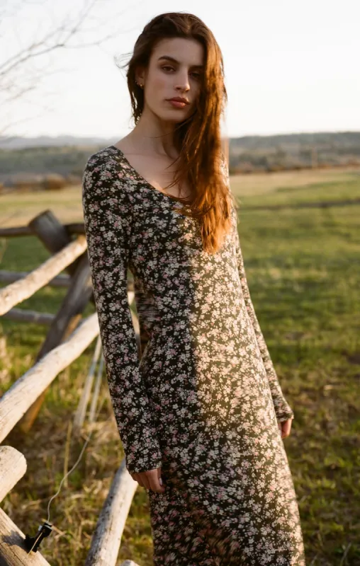 Colette Ditsy Midi Dress sold by Z Supply