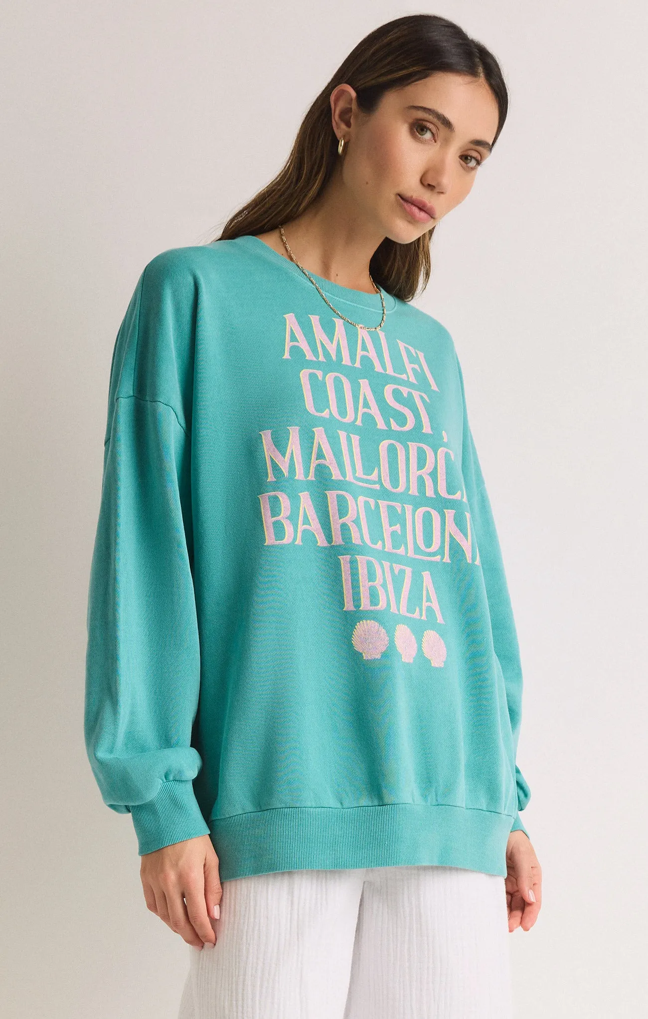 Destination Sunday Sweatshirt sold by Z Supply product image thumbnail 3
