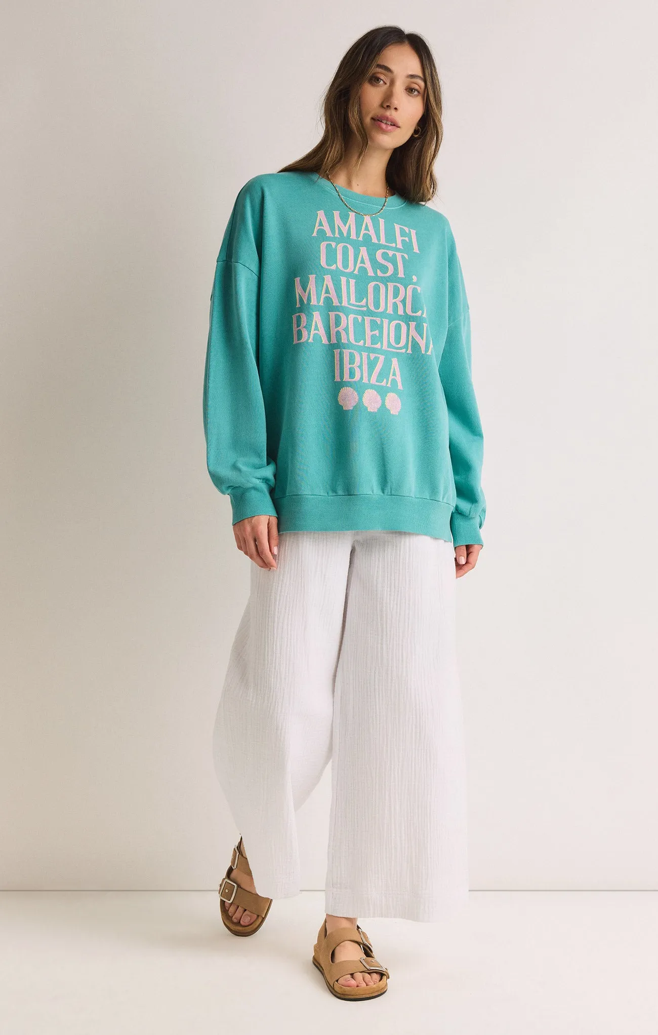 Destination Sunday Sweatshirt sold by Z Supply product image thumbnail 4