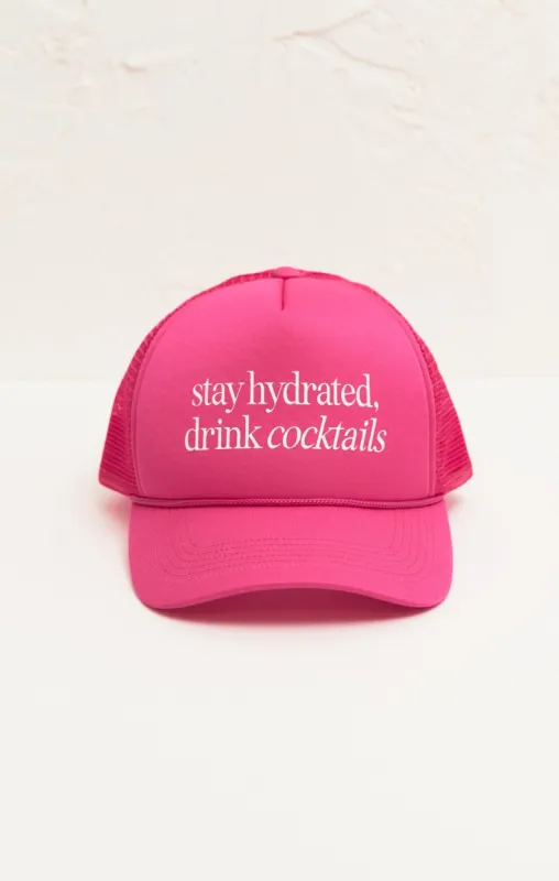 Cocktails Trucker Hat sold by Z Supply