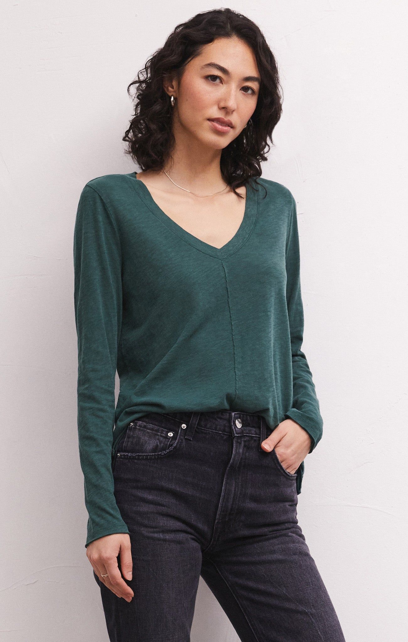 Dream Slub Long Sleeve Tee sold by Z Supply product image thumbnail 3