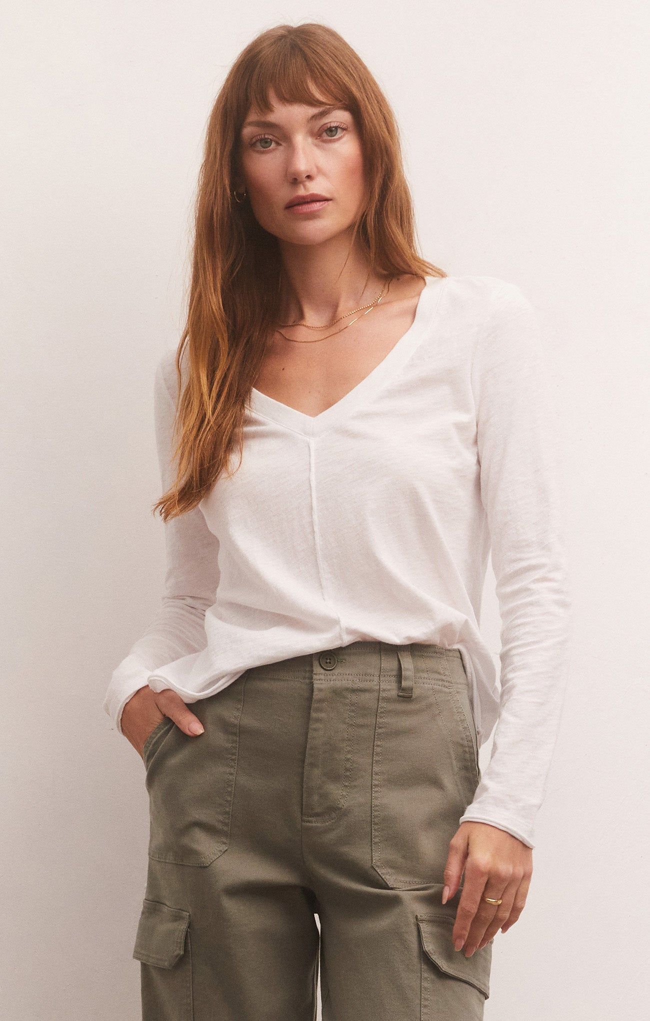 Dream Slub Long Sleeve Tee sold by Z Supply product image thumbnail 14