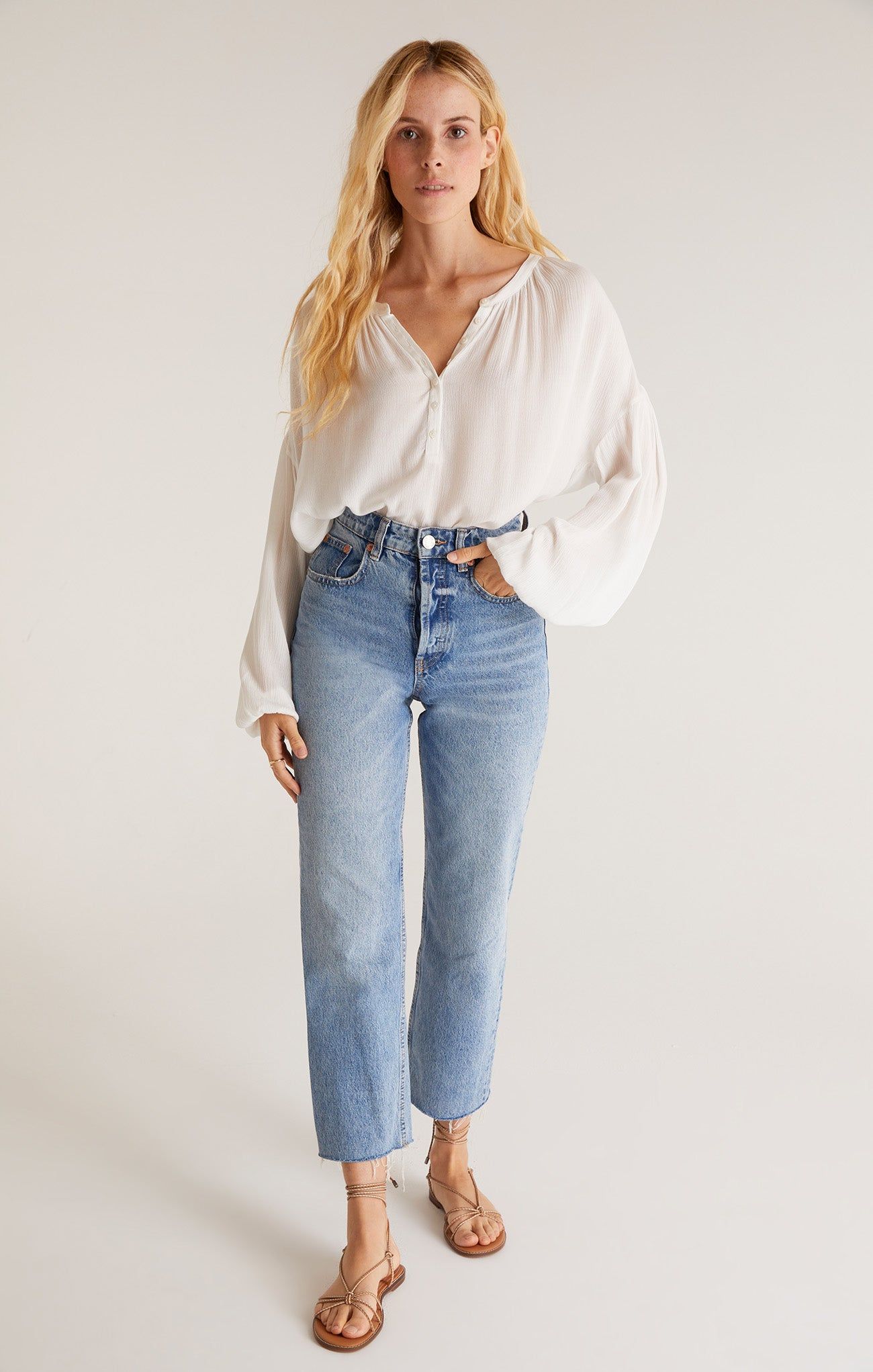 Bayfront Woven Top sold by Z Supply product image thumbnail 17