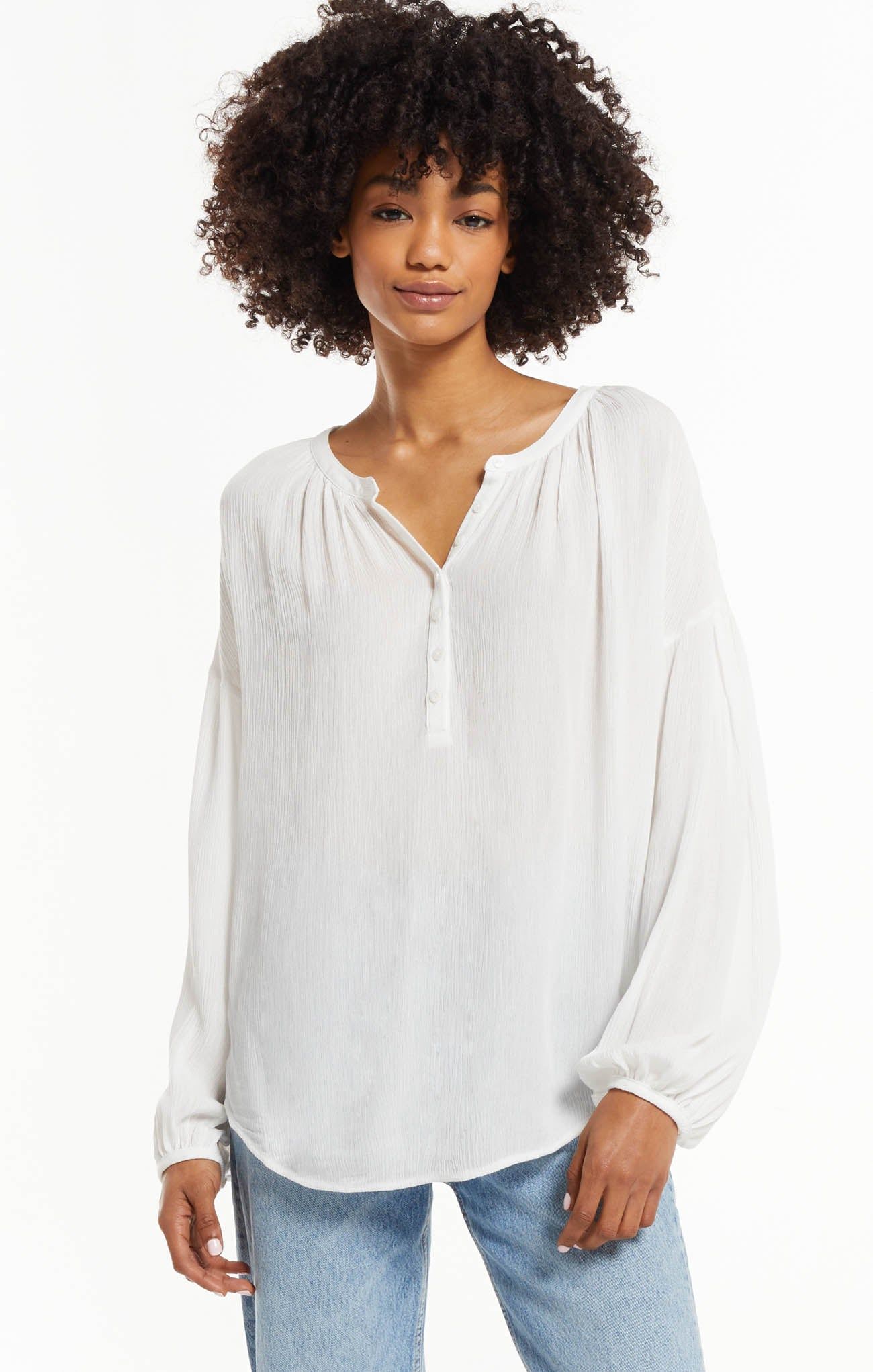 Bayfront Woven Top sold by Z Supply product image thumbnail 6