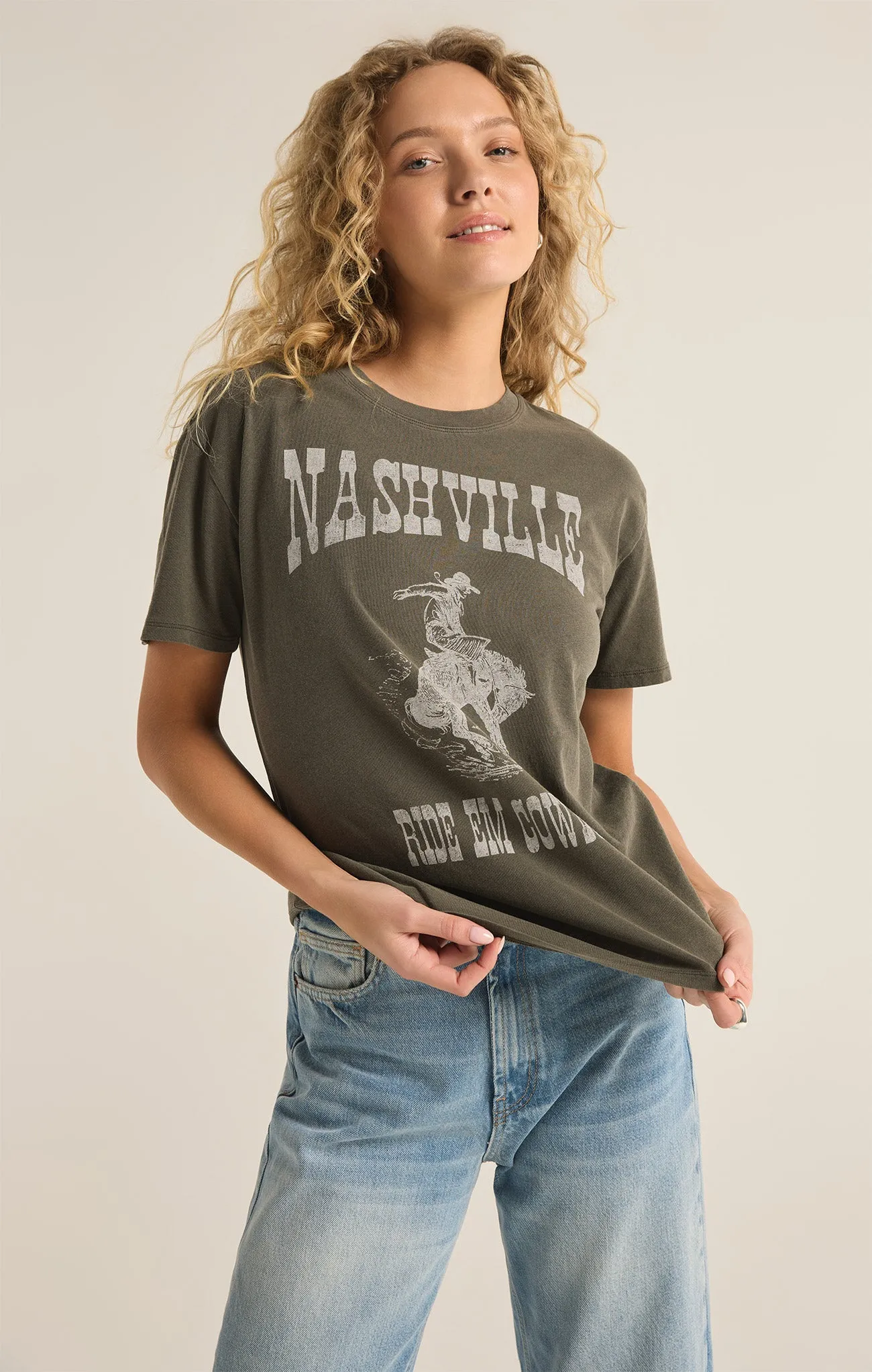 Nashville Boyfriend Tee sold by Z Supply product image thumbnail 5