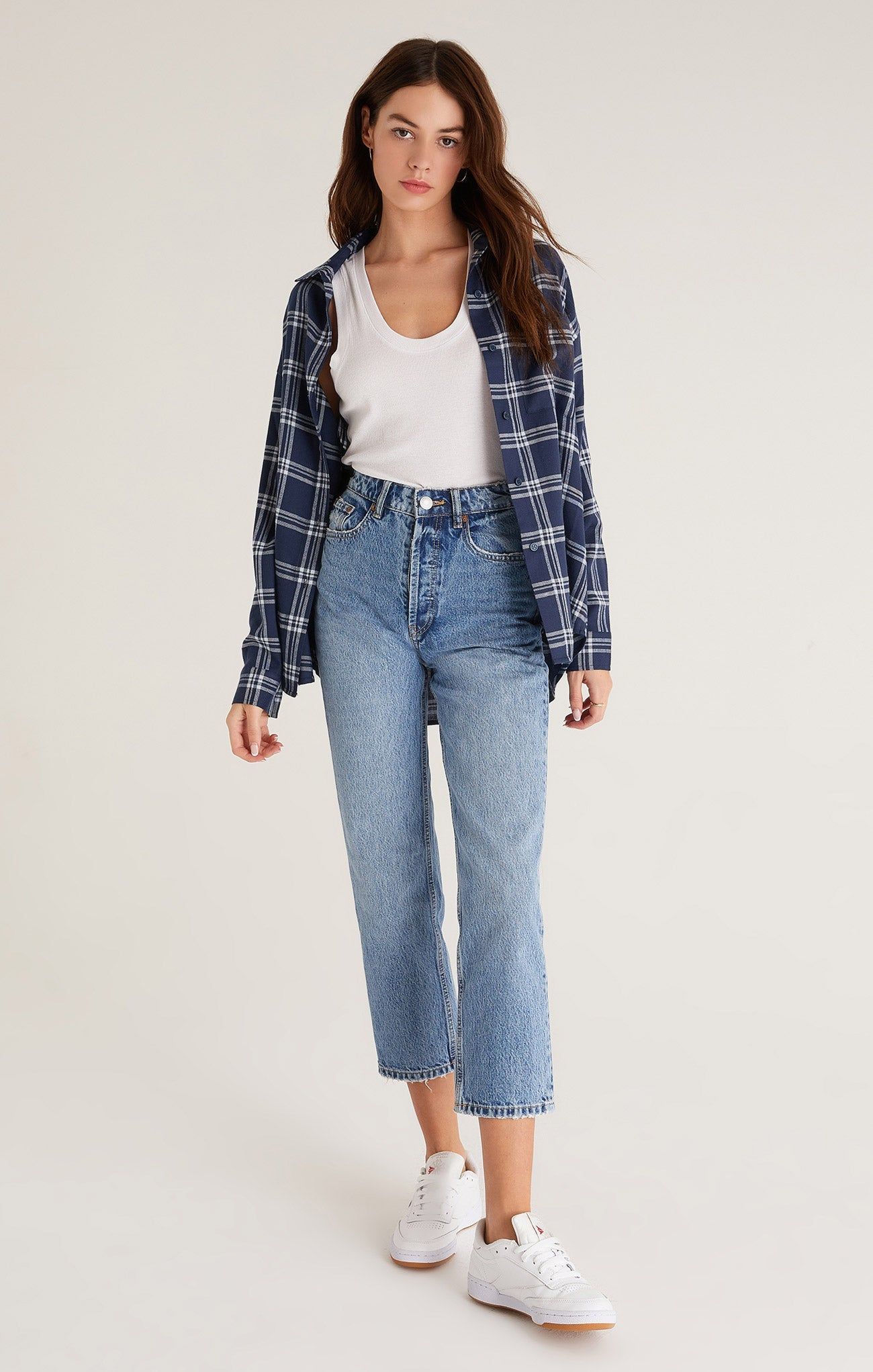 Clio Plaid Button Up sold by Z Supply product image thumbnail 6